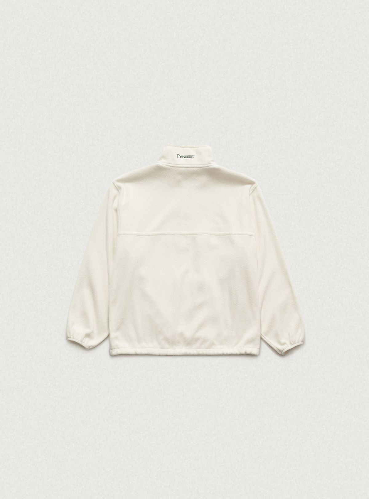 더바넷(THEBARNNET) Laska Fleece Half-Zip Pullover_Ivory