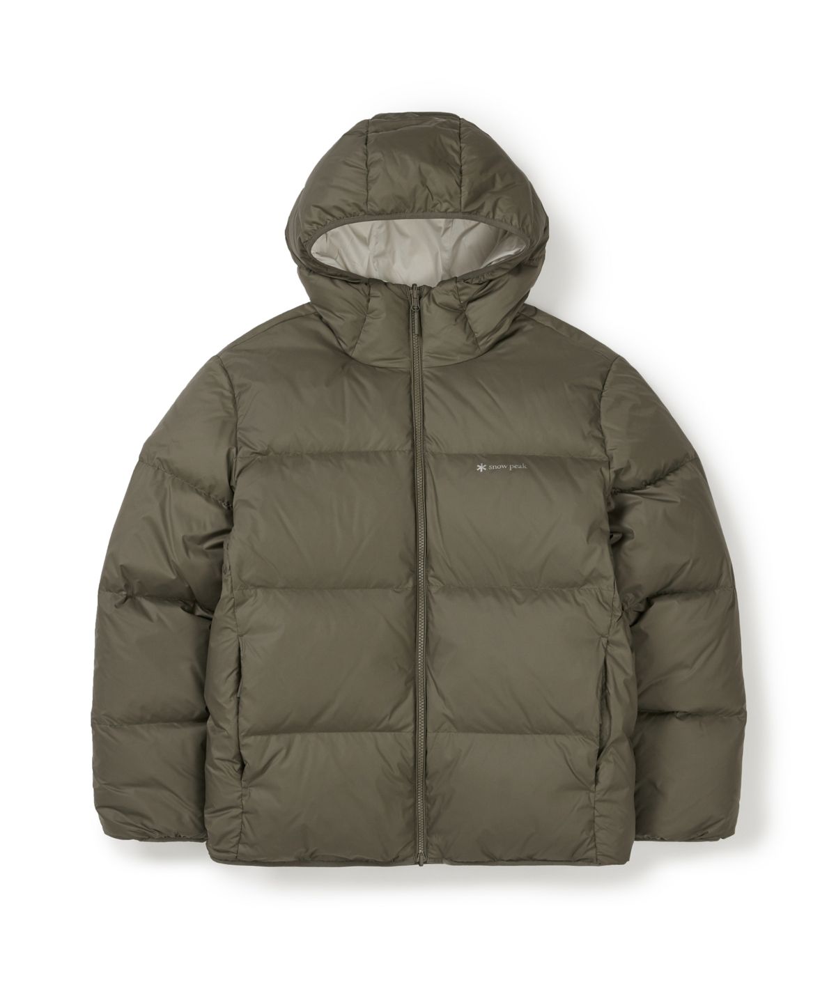 스노우피크 어패럴(SNOWPEAK APPAREL) 에어노바 퍼텍스 리버시블 후드 헤비 다운 자켓 (S25WUPDJ14) Yellow Khaki