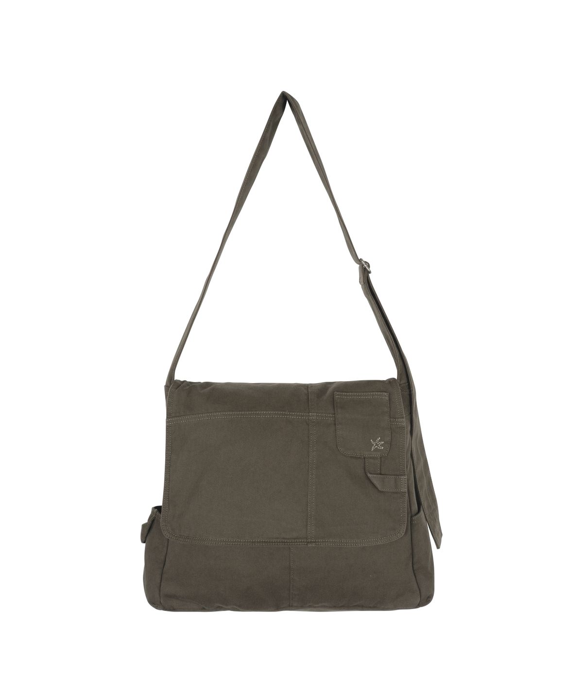 더콜디스트모먼트(THE COLDEST MOMENT) TCM washed vintage pocket cross bag (brown)