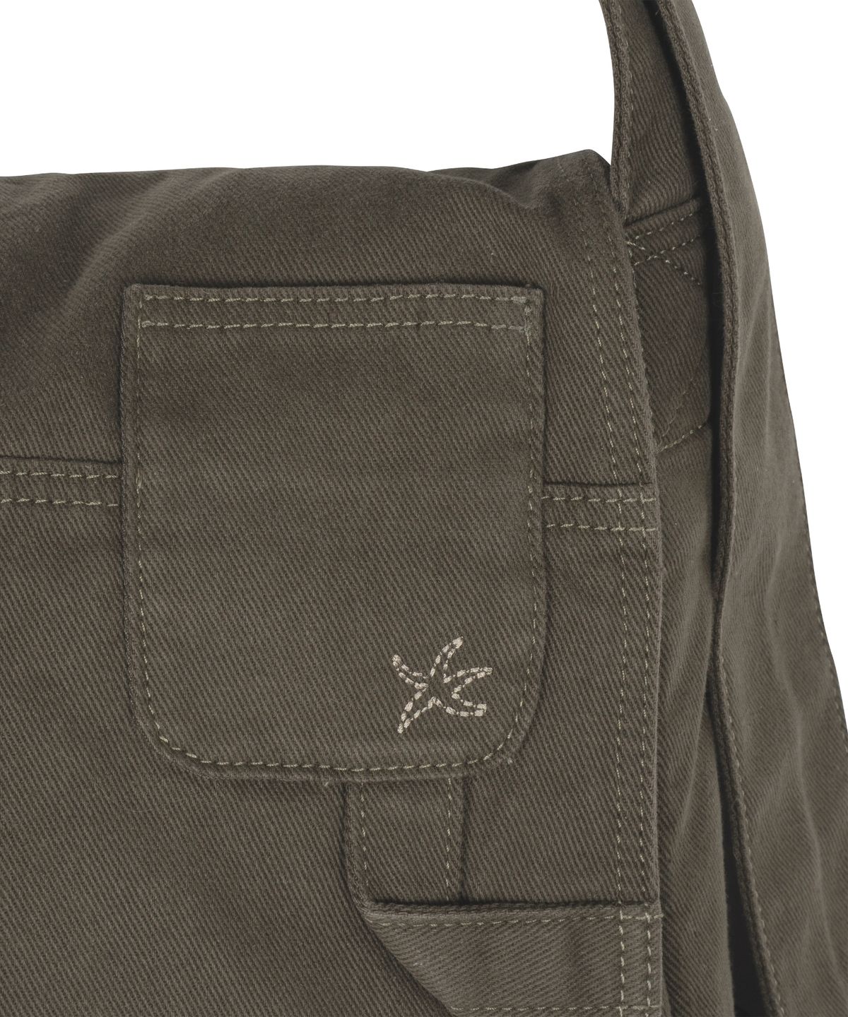 더콜디스트모먼트(THE COLDEST MOMENT) TCM washed vintage pocket cross bag (brown)