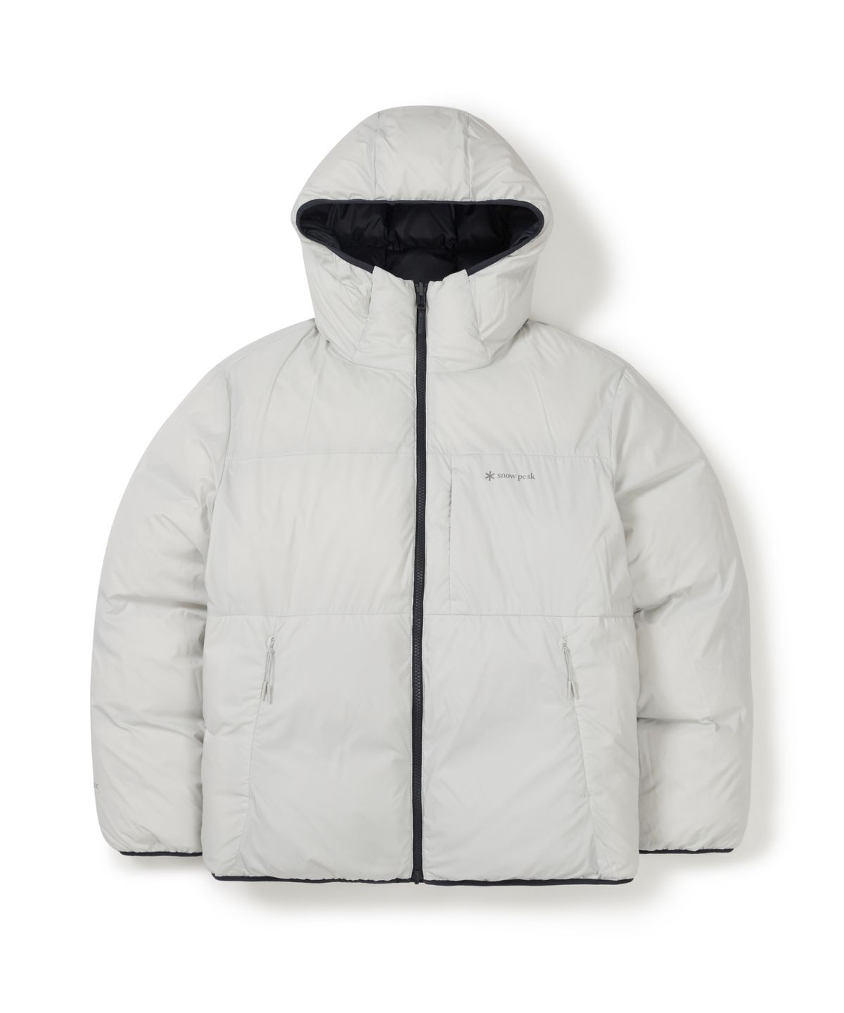 스노우피크 어패럴(SNOWPEAK APPAREL) 에어노바 퍼텍스 리버시블 후드 헤비 다운 자켓 (S25WUPDJ14) Dark Navy