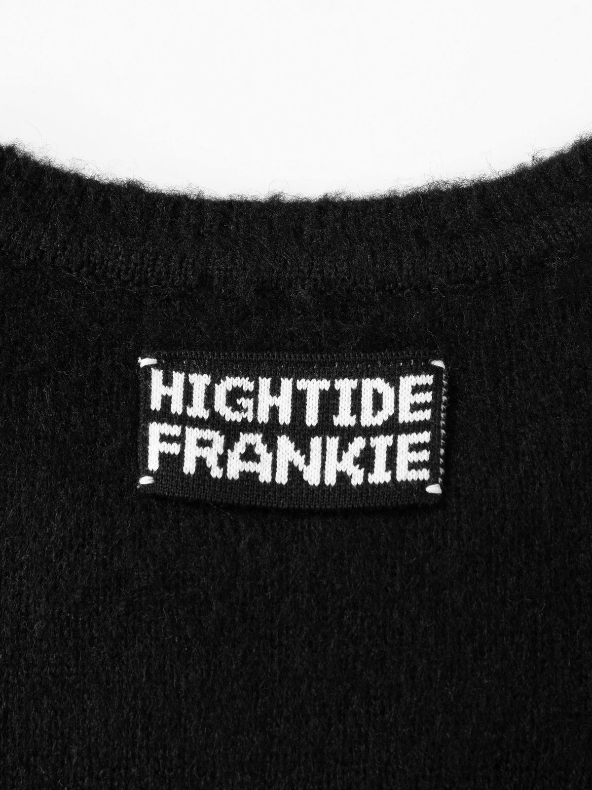 하이타이드 프랭키(HIGHTIDEFRANKIE) Frankie 3 Pins Round Knit Black