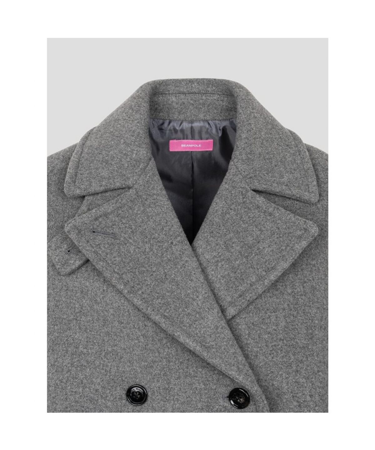 빈폴 레이디스(BEANPOLE LADIES) [B. my] 울 혼방 마치 코트  애쉬 (BF5X30N014)