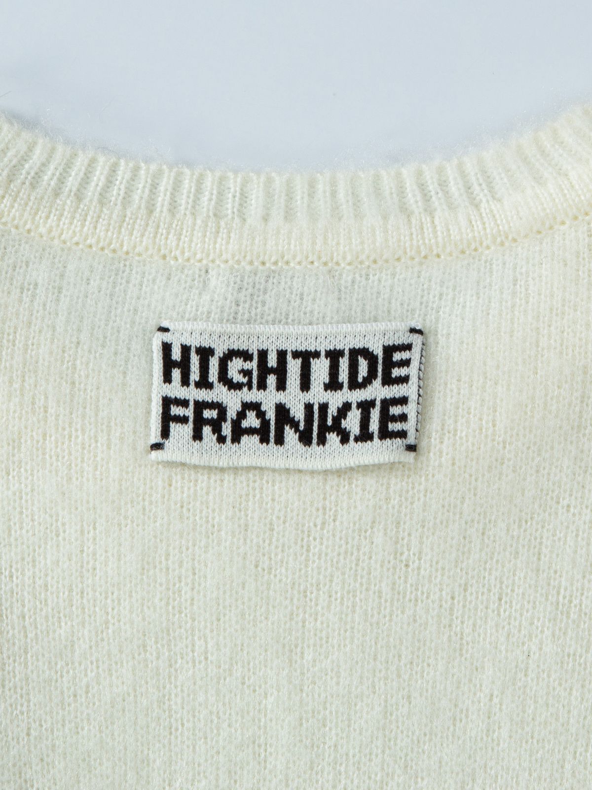 하이타이드 프랭키(HIGHTIDEFRANKIE) Frankie 3 Pins Round Knit White
