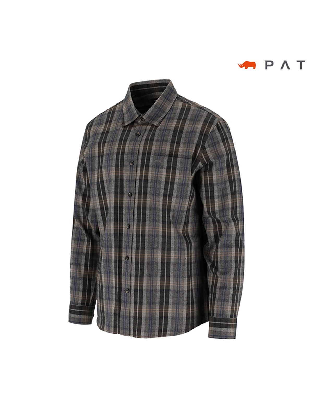피에이티(PAT) 웜브러시 중체크 셔츠_1I71506