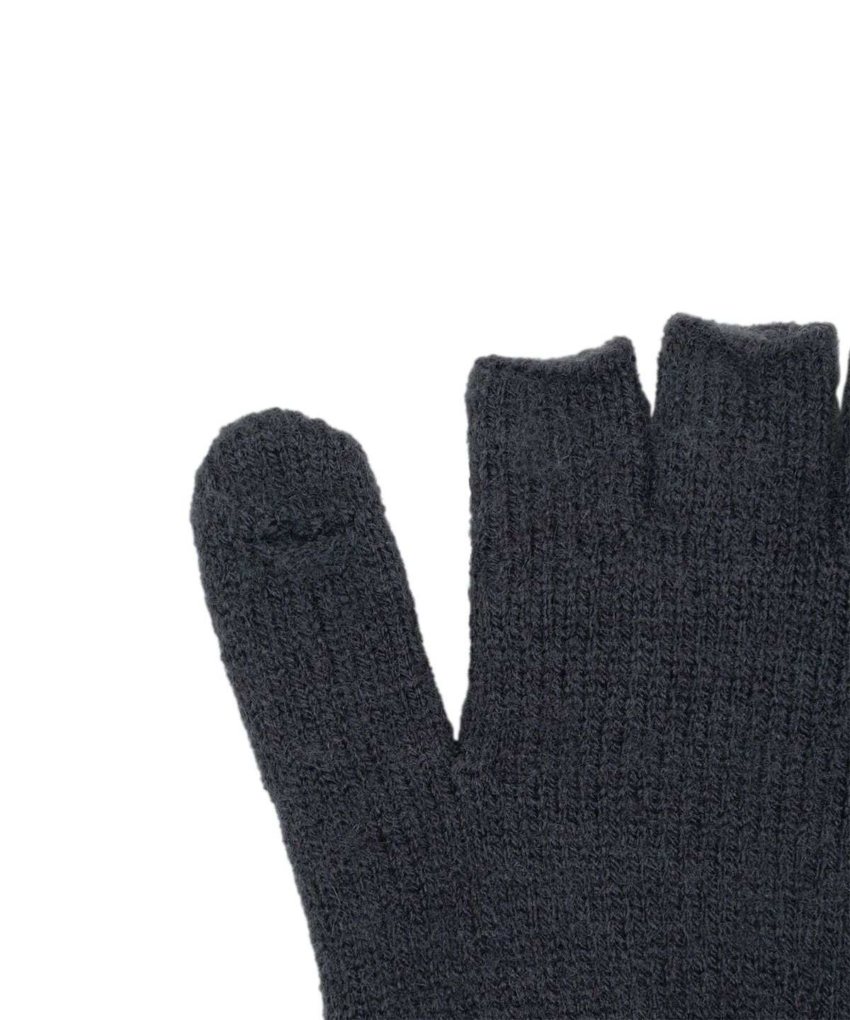더콜디스트모먼트(THE COLDEST MOMENT) TCM stripe twofold mitten glove (black)
