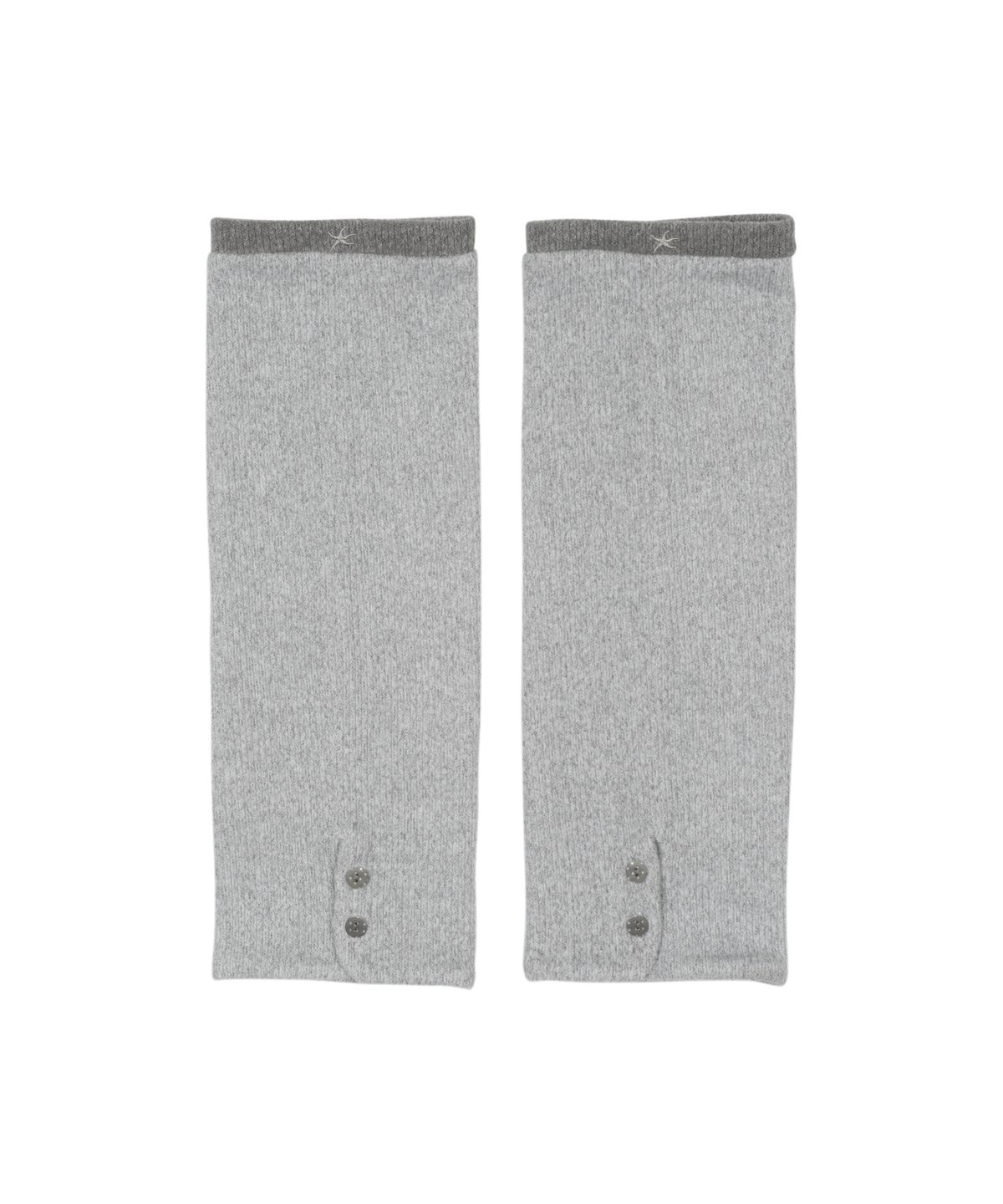 더콜디스트모먼트(THECOLDESTMOMENT) TCM button knit warmer (light grey)