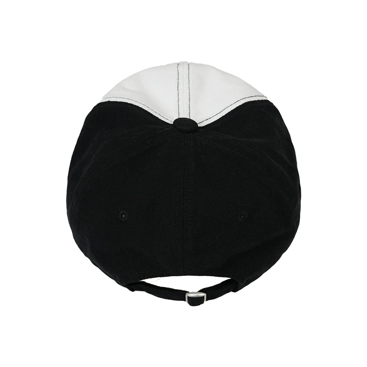재즈앤바(JAZZ&BAR) 6 Panel Washed Logo Cap - WNJB (Black & White)