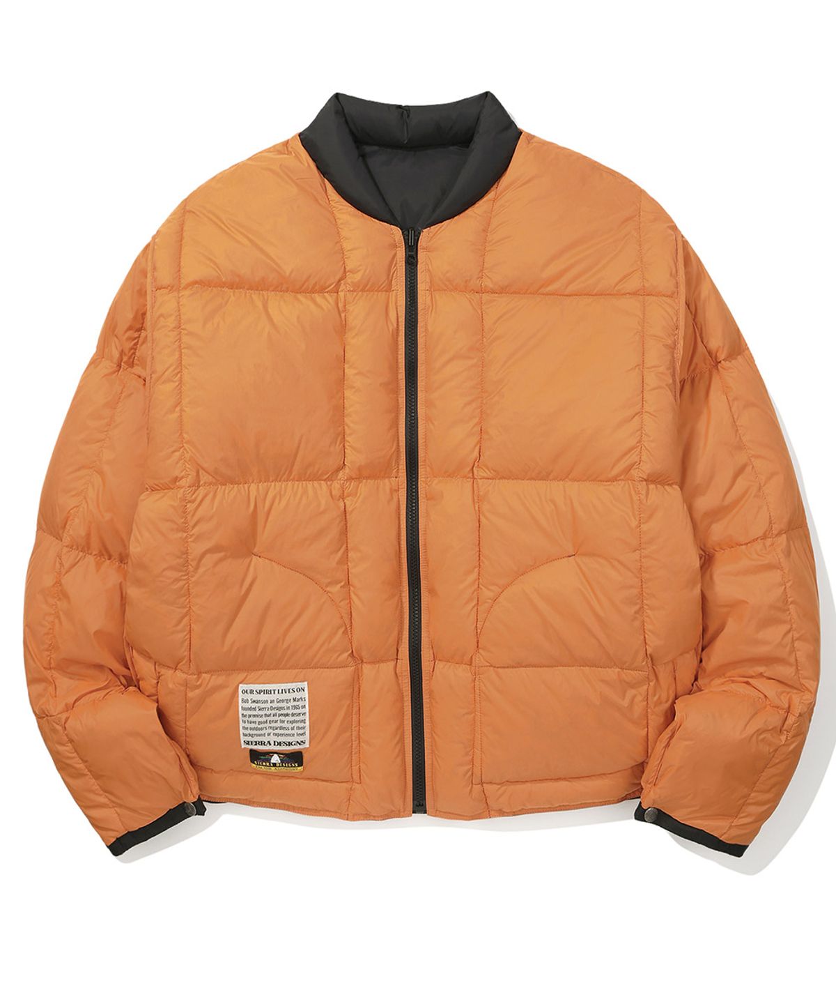 시에라디자인(SIERRA DESIGNS) 맥데임(McDAME) 리버시블 경량 구스다운 자켓 BLACK
