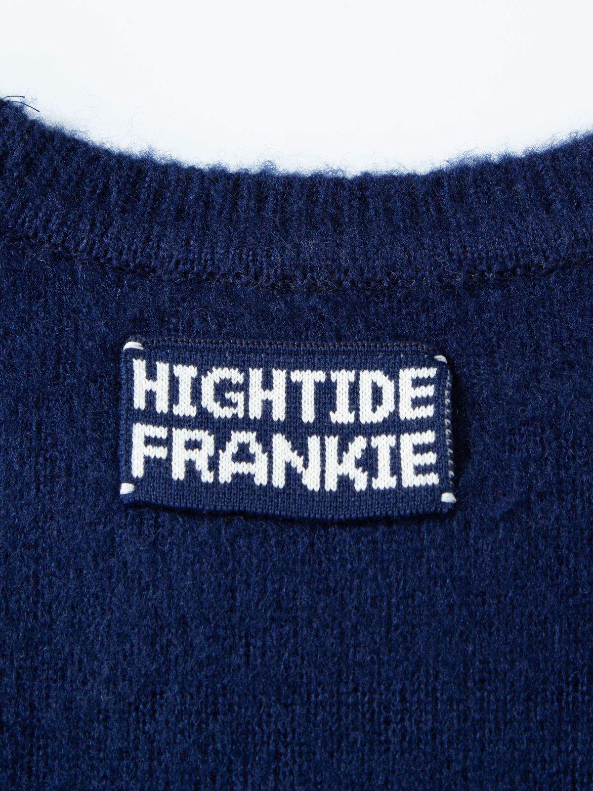 하이타이드 프랭키(HIGHTIDEFRANKIE) Frankie 3 Pins Round Knit Navy