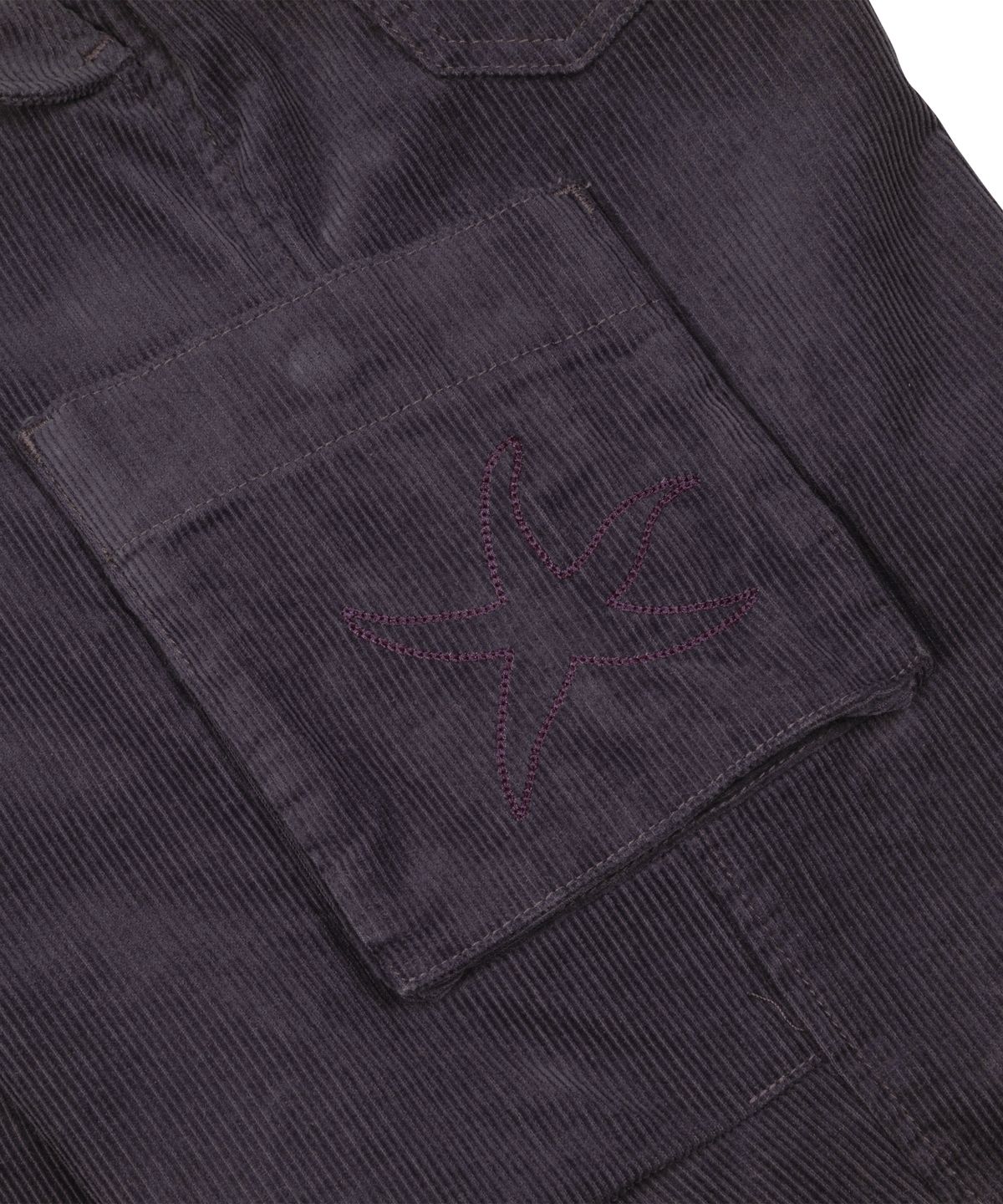 더콜디스트모먼트(THE COLDEST MOMENT) TCM corduroy cargo pants (dark purple)