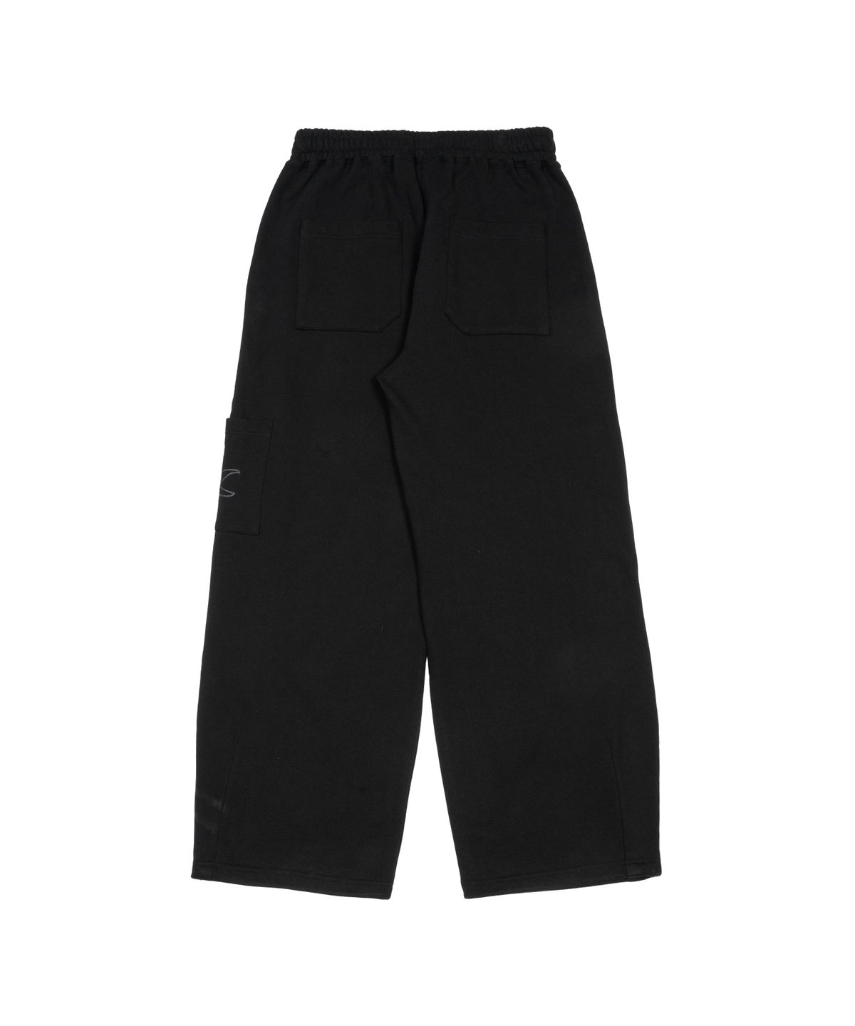 더콜디스트모먼트(THE COLDEST MOMENT) TCM cargo logo sweat pants (black)