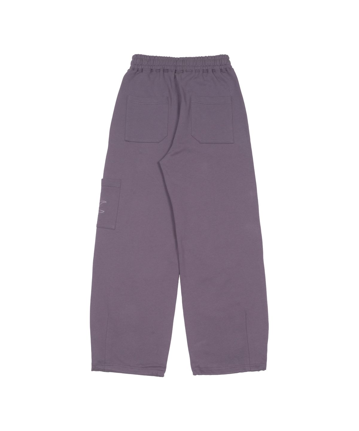 더콜디스트모먼트(THE COLDEST MOMENT) TCM cargo logo sweat pants (purple)