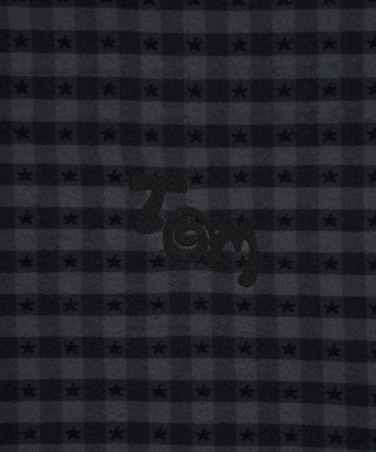 더콜디스트모먼트(THE COLDEST MOMENT) TCM starfish mini check fleece (black)