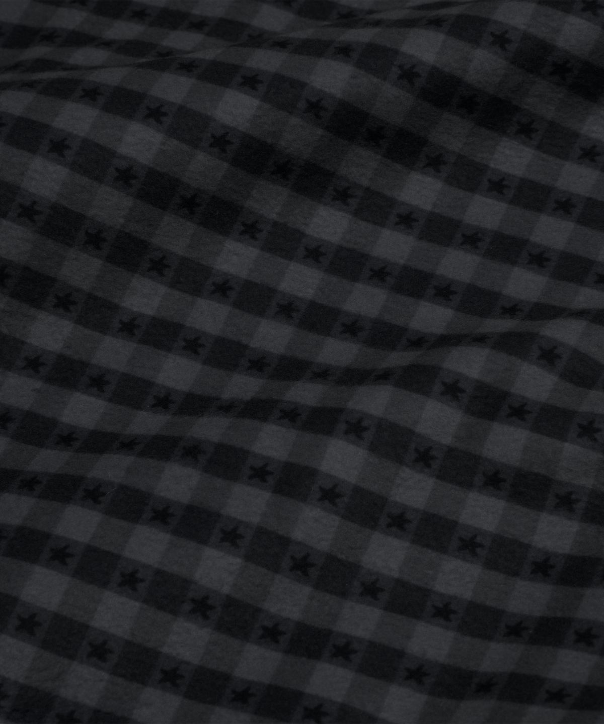 더콜디스트모먼트(THE COLDEST MOMENT) TCM starfish mini check fleece (black)