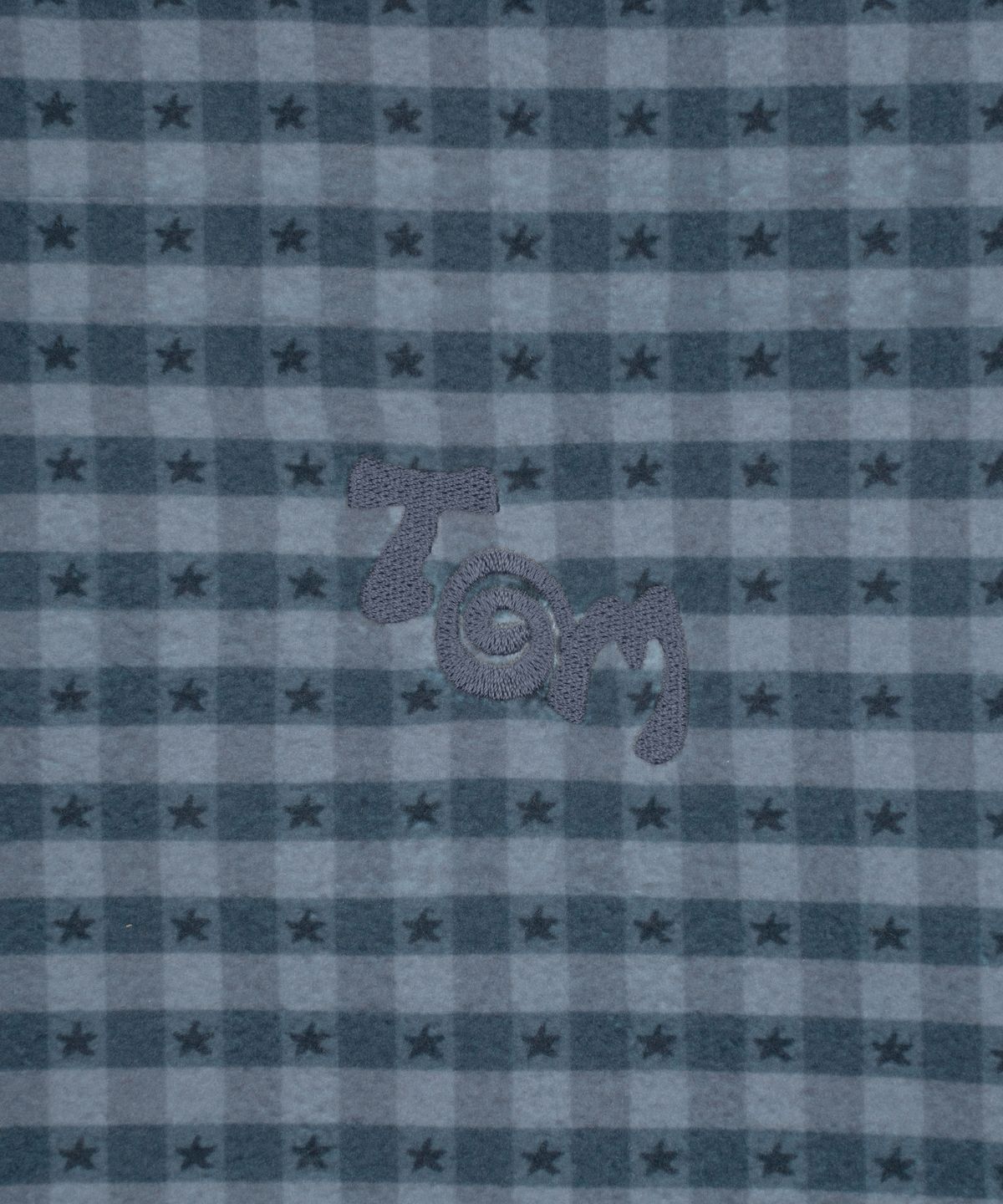 더콜디스트모먼트(THE COLDEST MOMENT) TCM starfish mini check fleece (navy)