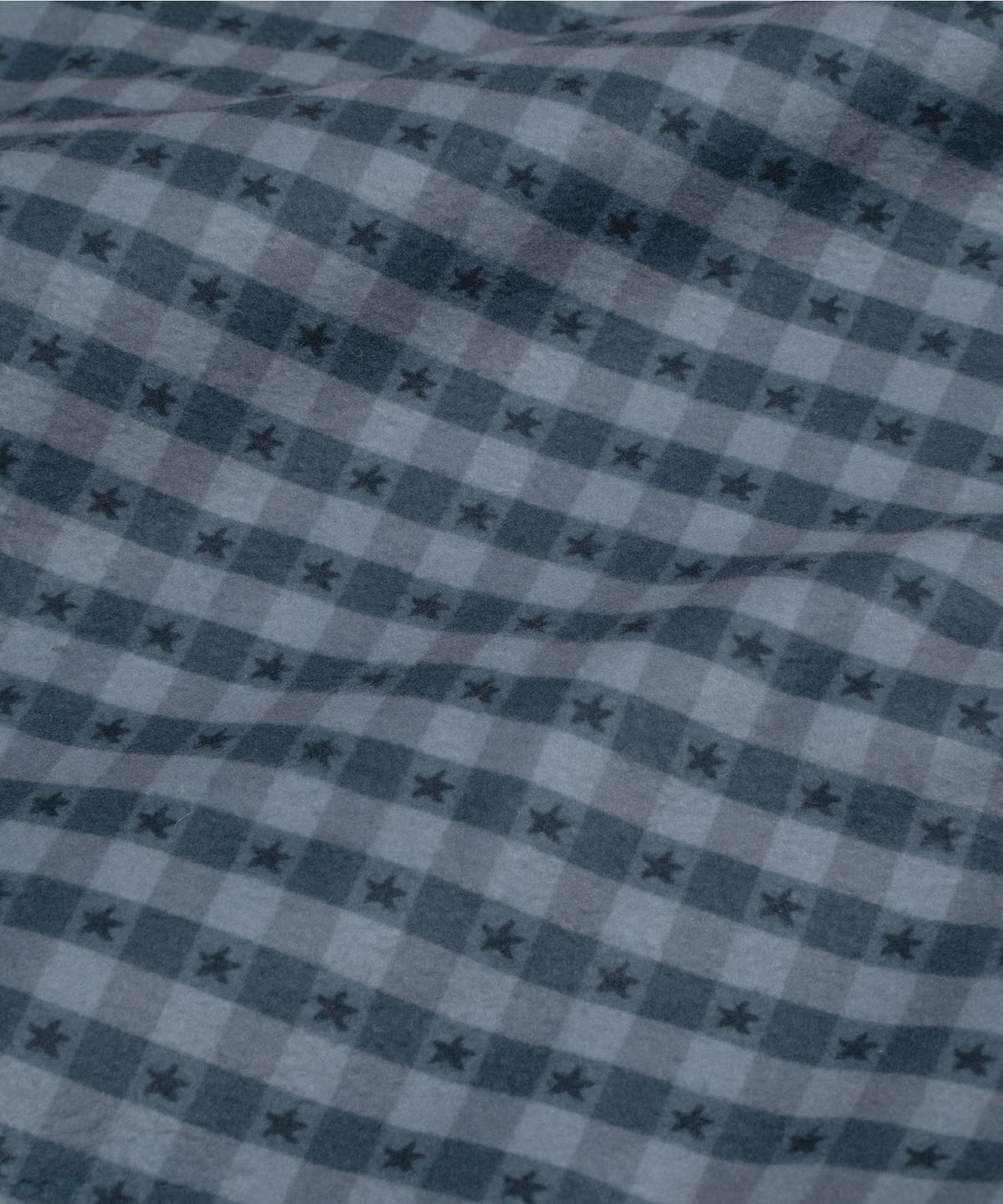 더콜디스트모먼트(THE COLDEST MOMENT) TCM starfish mini check fleece (navy)