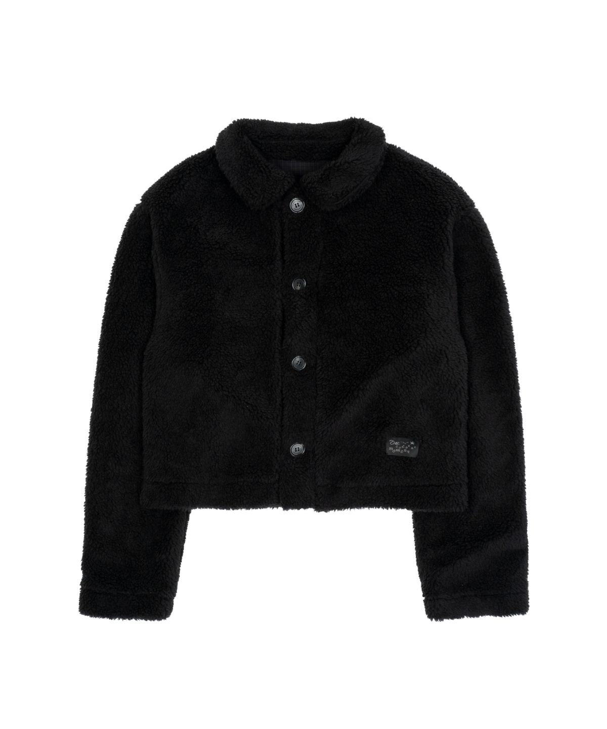 더콜디스트모먼트(THE COLDEST MOMENT) TCM reversible check fur jacket (black)