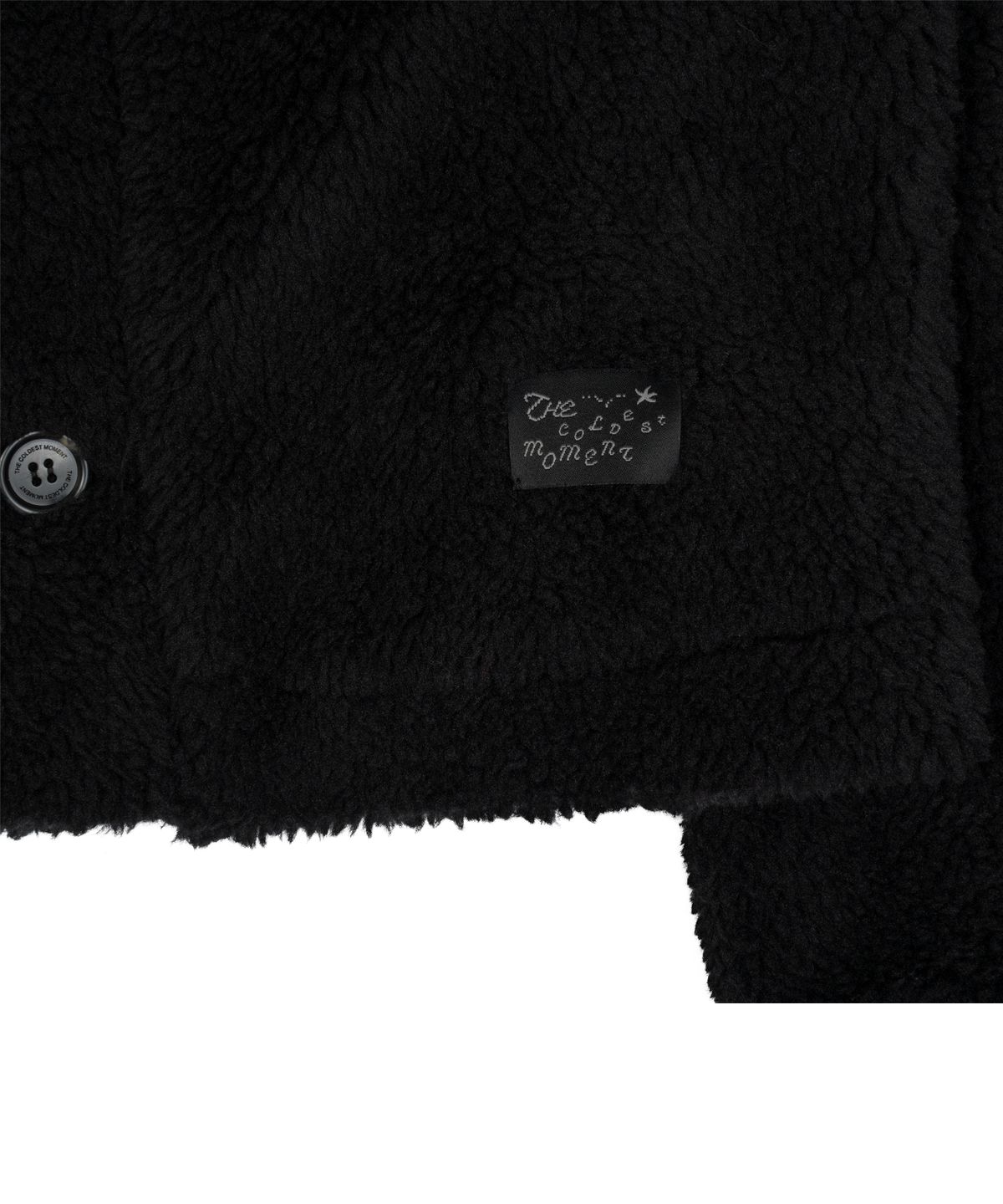 더콜디스트모먼트(THE COLDEST MOMENT) TCM reversible check fur jacket (black)