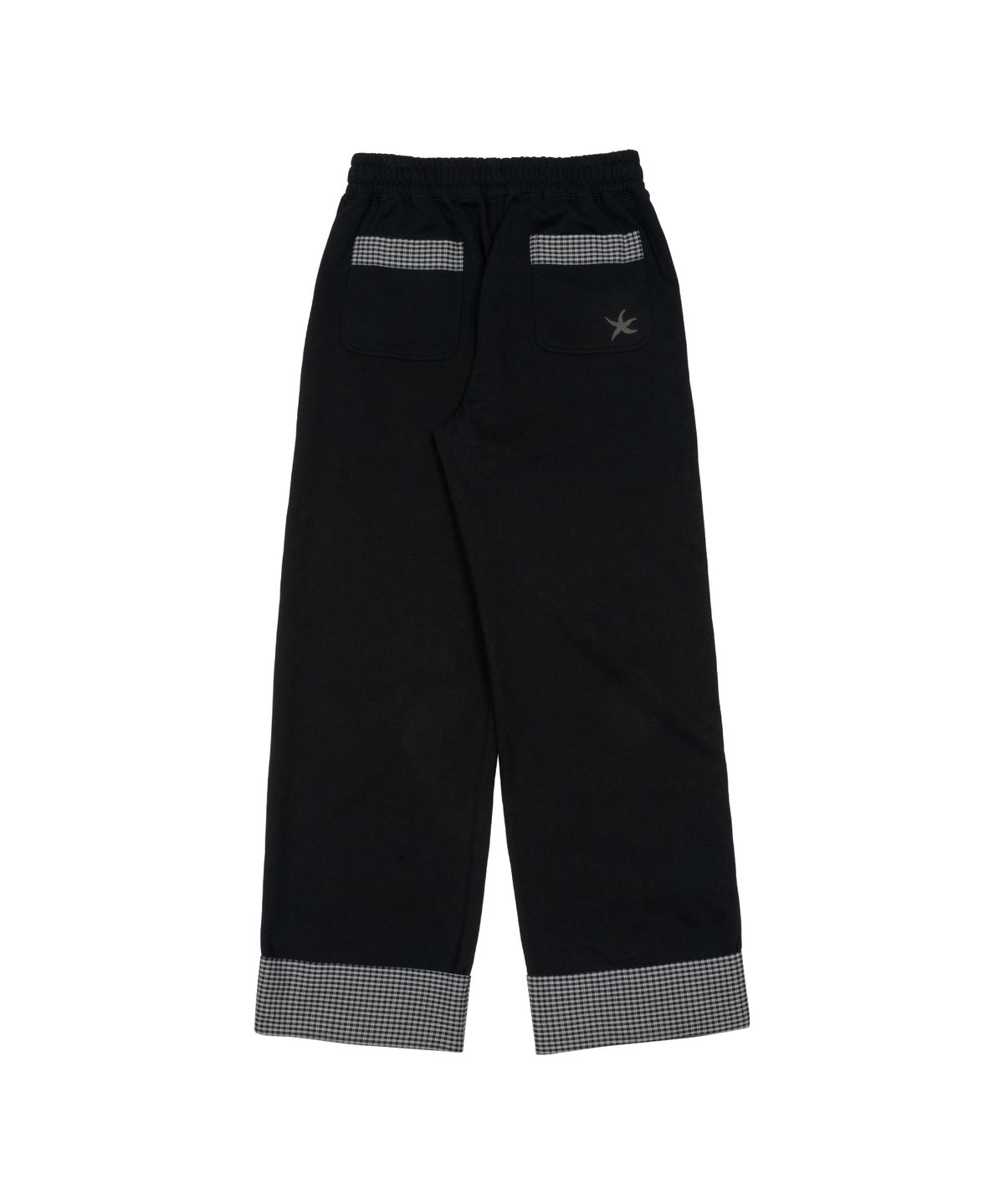 더콜디스트모먼트(THE COLDEST MOMENT) TCM hidden check sweat pants (black)