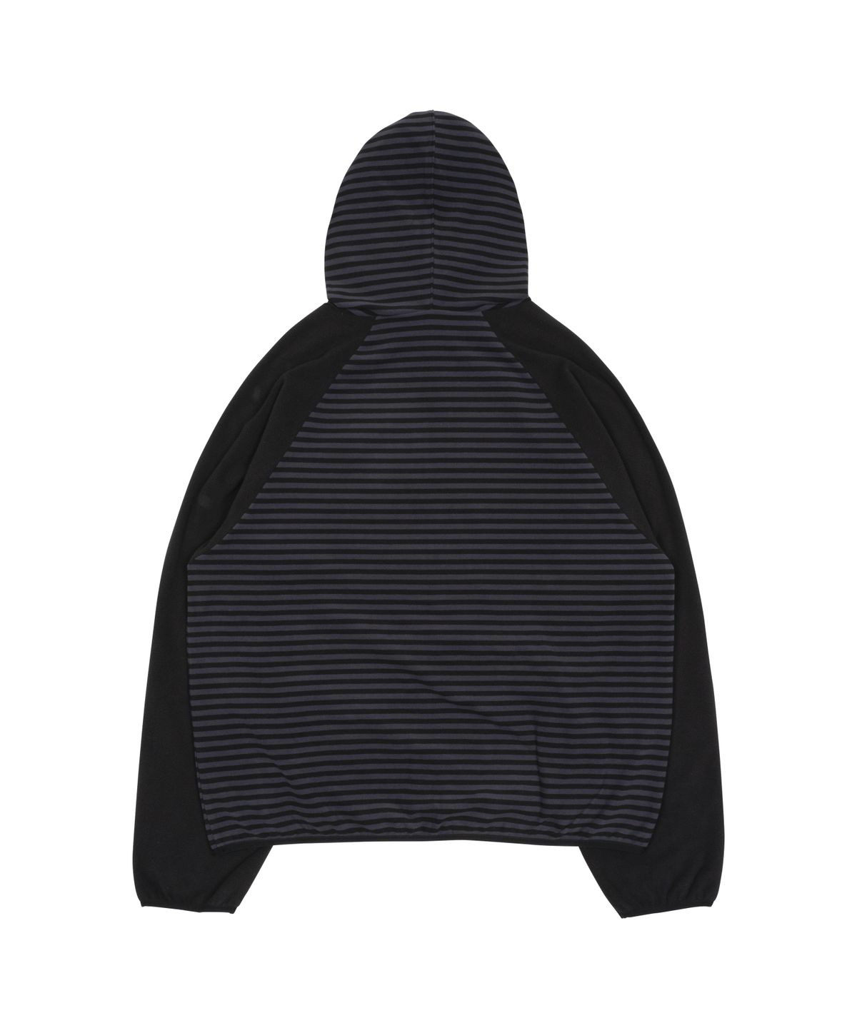 더콜디스트모먼트(THE COLDEST MOMENT) TCM stripe raglan fleece jacket (charcoal)