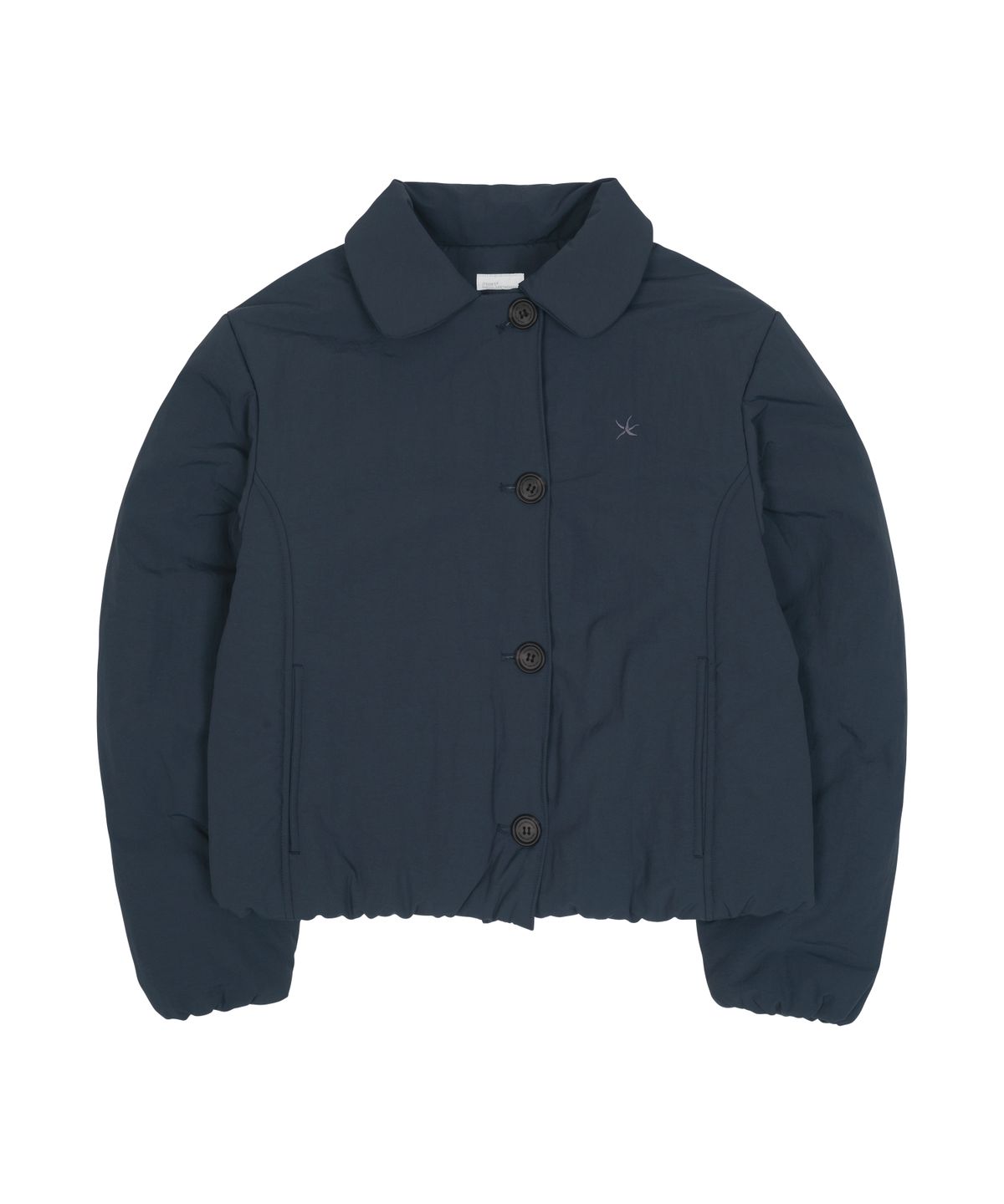 더콜디스트모먼트(THE COLDEST MOMENT) (w) TCM round collar padding (navy)