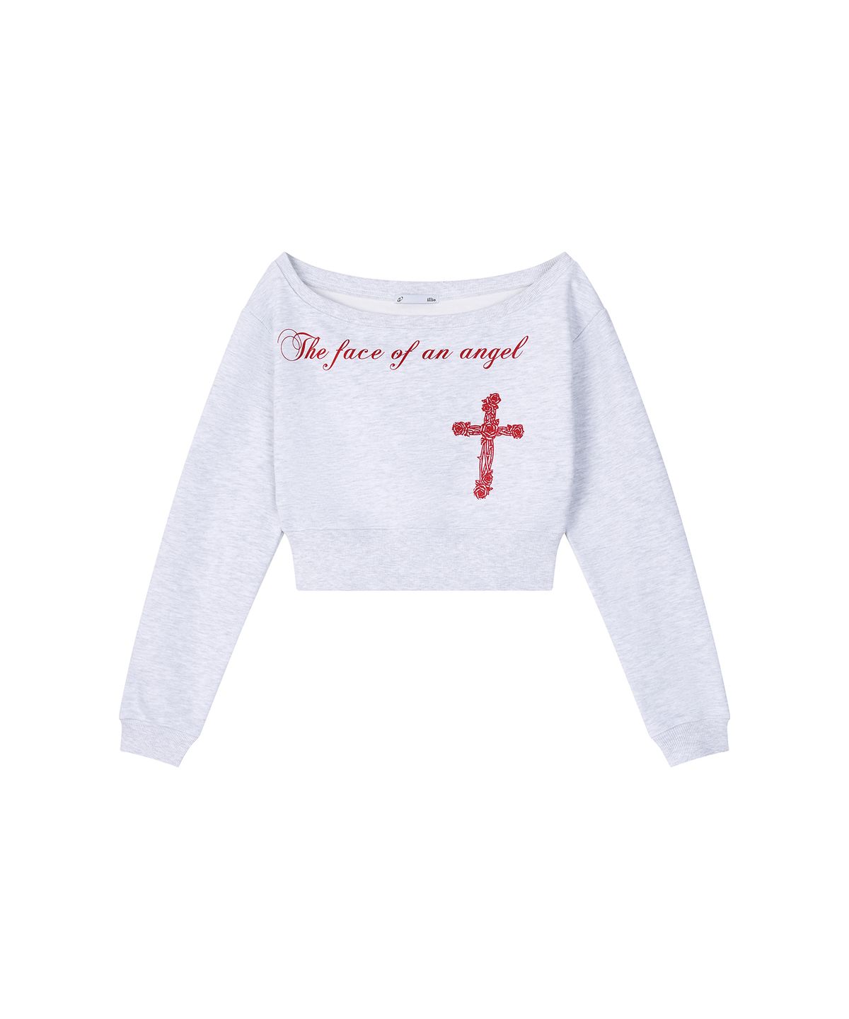 일리오(ILLIO) Melange Angel sweat shirt