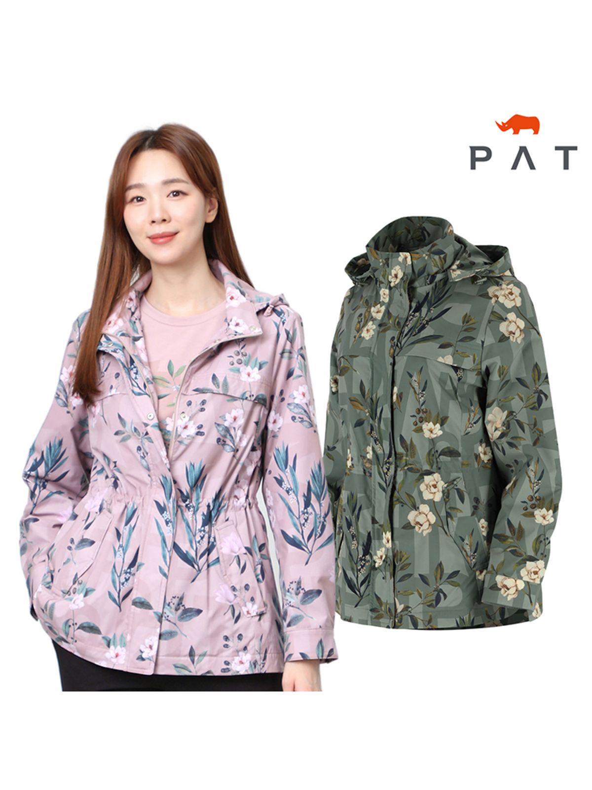 피에이티(PAT) 플라워 후드탈착 점퍼_1J61336