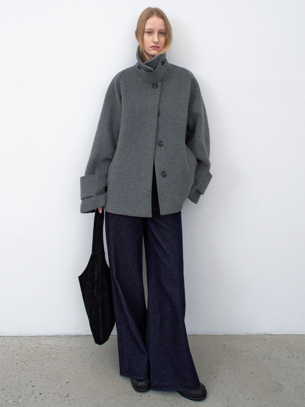 아틀리에 나인(ATELIER NAIN) NAGELANG WOOL HALF COAT(CT-1475)