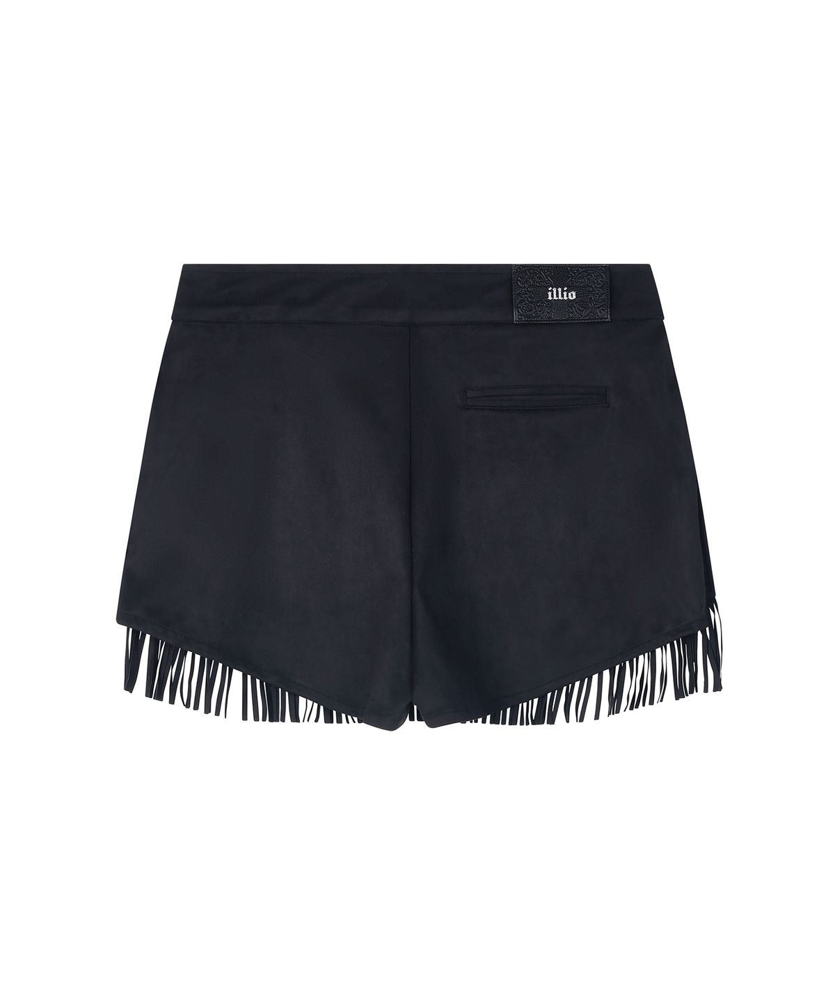 일리오(ILLIO) Black Fringe layer shorts
