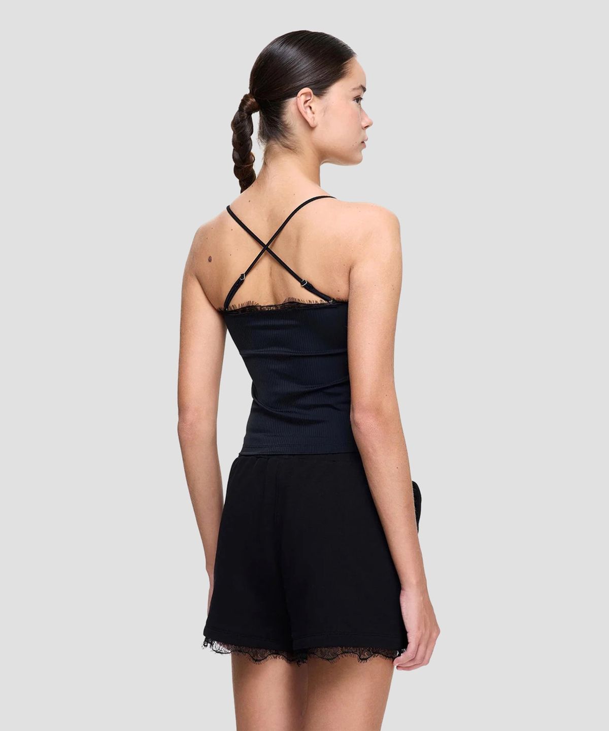 레 벤자민(LES BENJAMINS) (W) 탱크탑 007 블랙 TANK TOP 007 BLACK