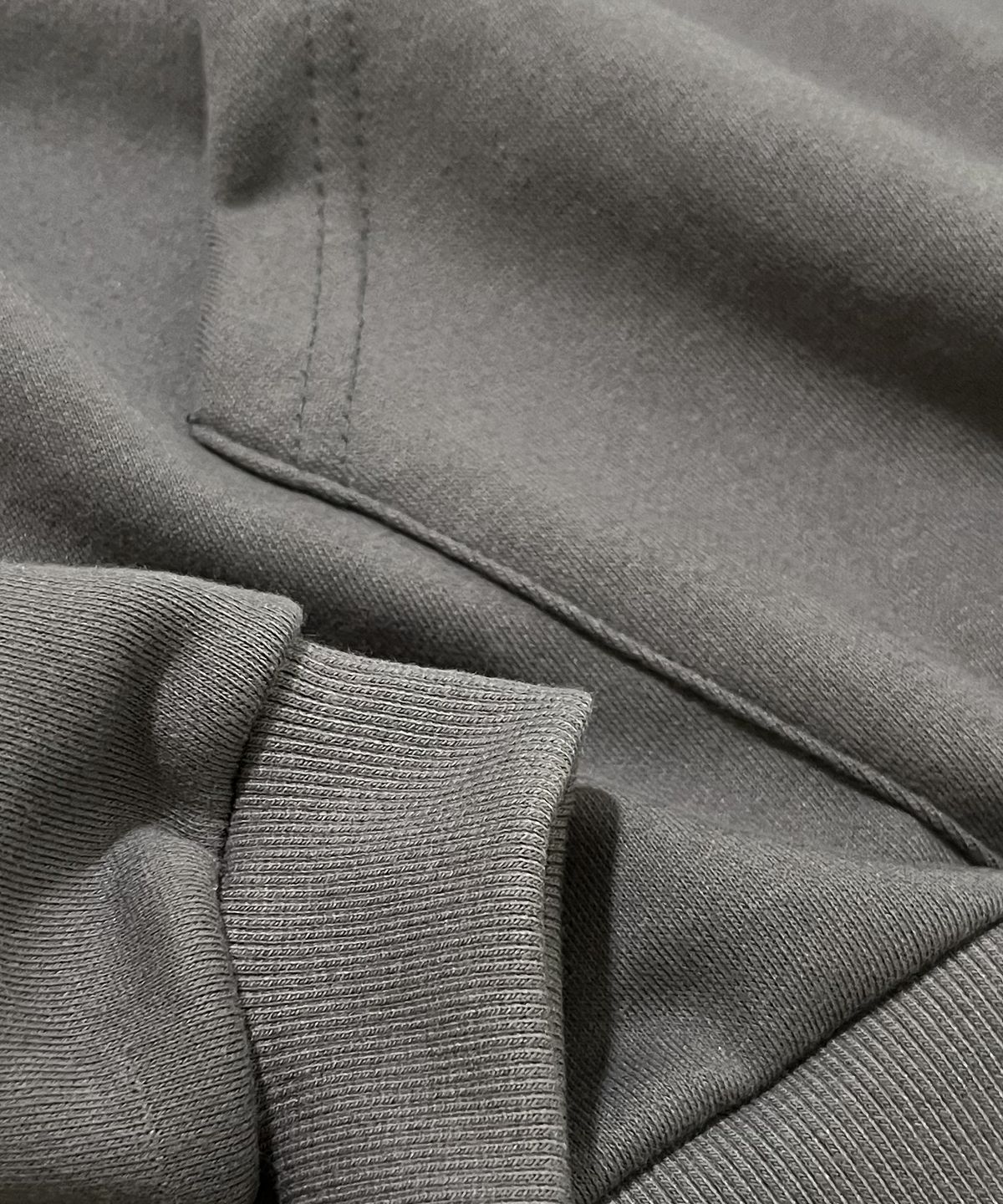 스케이터락(SK8ER ROCK) Double Cross Crop Sweat Hoodie ((darkgray))