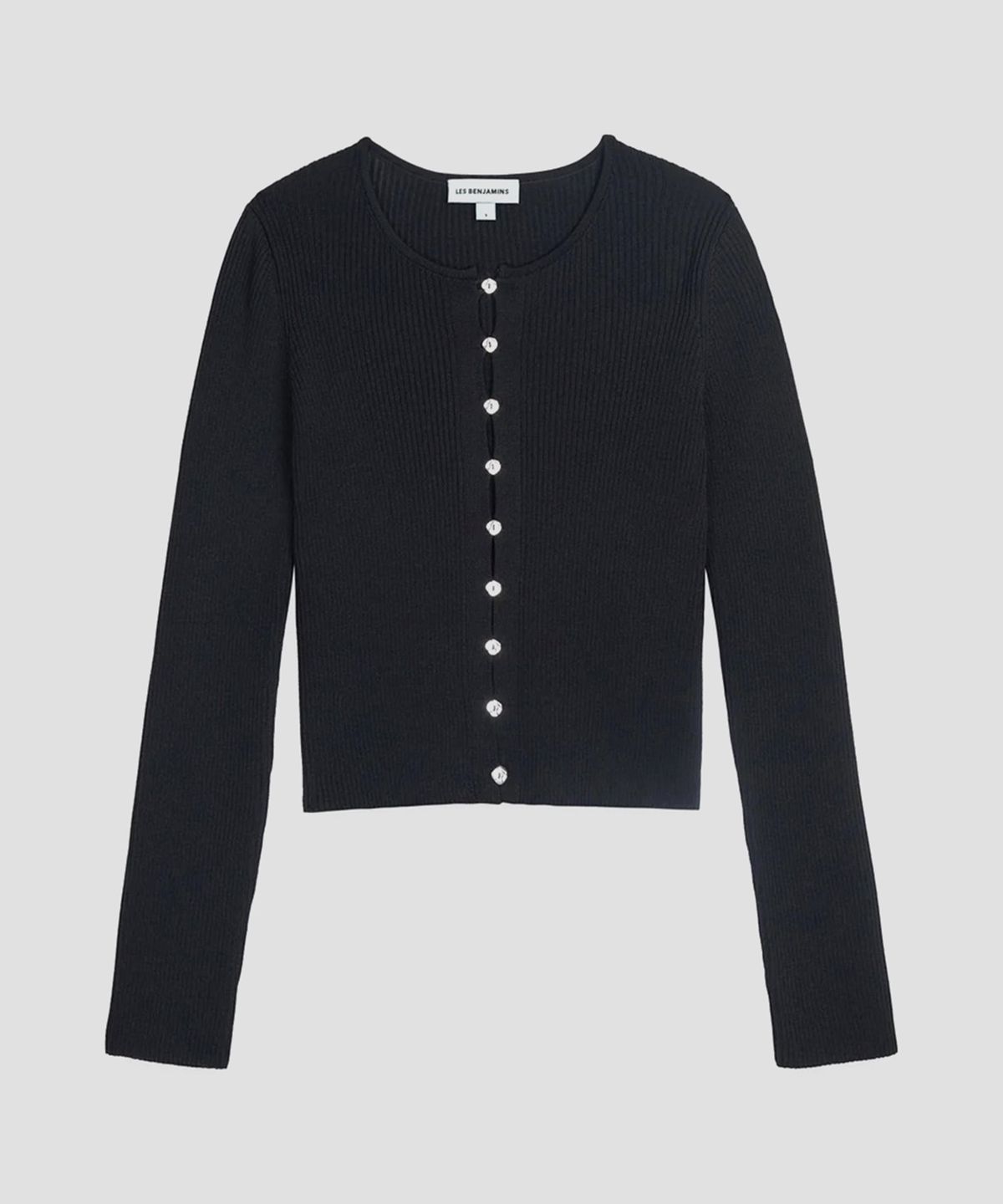 레 벤자민(LES BENJAMINS) (W) 긴팔티 404 블랙 LONG SLEEVE TEE 404 BLACK