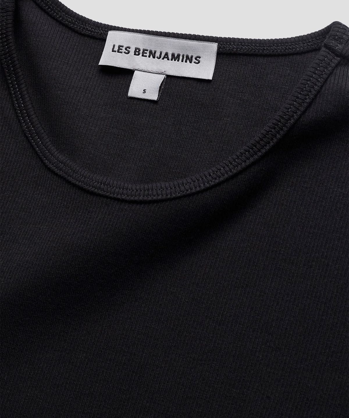 레 벤자민(LES BENJAMINS) (W) 반팔티 402 블랙 SHORT SLEEVE TEE 402 BLACK