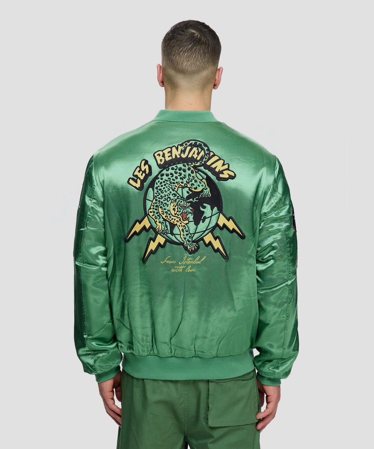 레 벤자민(LES BENJAMINS) (U) 봄버 재킷 001 아미 그린 BOMBER JACKET 001 ARMY GREEN