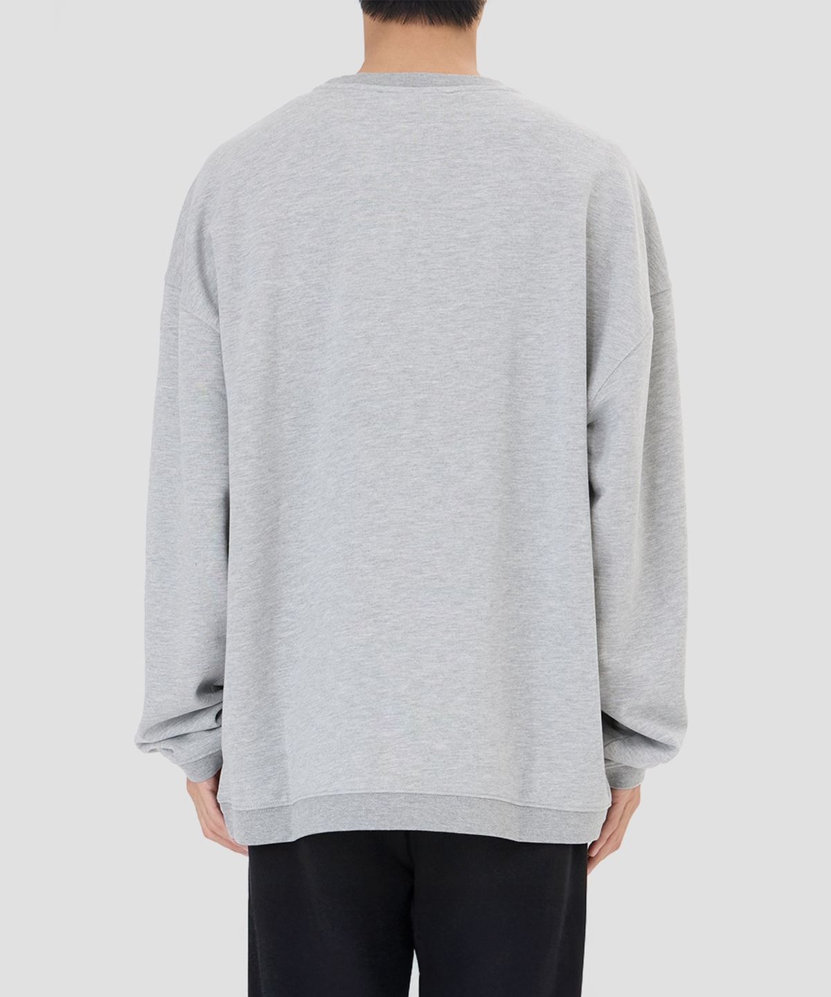레 벤자민(LES BENJAMINS) (U) 스웨트셔츠 308 그레이 멜란지 SWEATSHIRT 308 GREY MELANGE