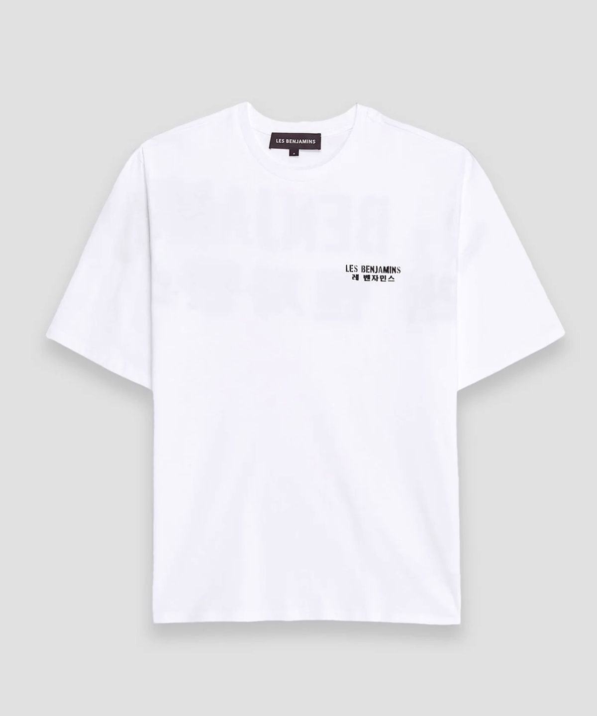레 벤자민(LES BENJAMINS) (M) 오버사이즈 티셔츠 006 화이트 OVERSIZED TEE 006 WHITE
