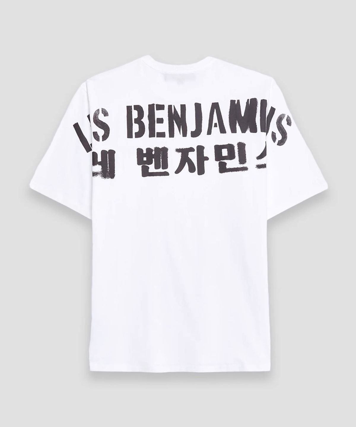 레 벤자민(LES BENJAMINS) (M) 오버사이즈 티셔츠 006 화이트 OVERSIZED TEE 006 WHITE