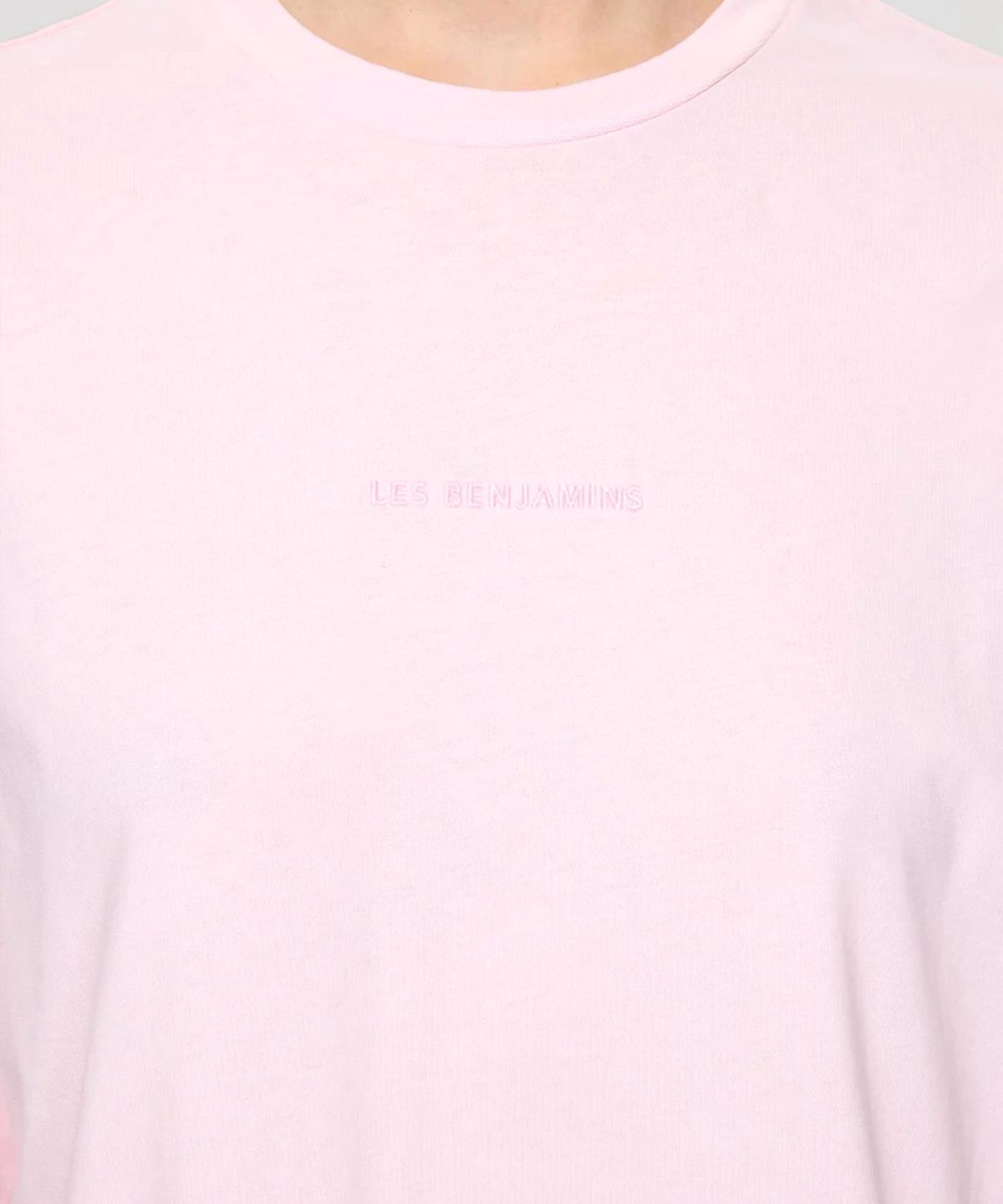 레 벤자민(LES BENJAMINS) (U) 반팔티 312 라이트 핑크 SHORT SLEEVE TEE 312 LIGHT PINK