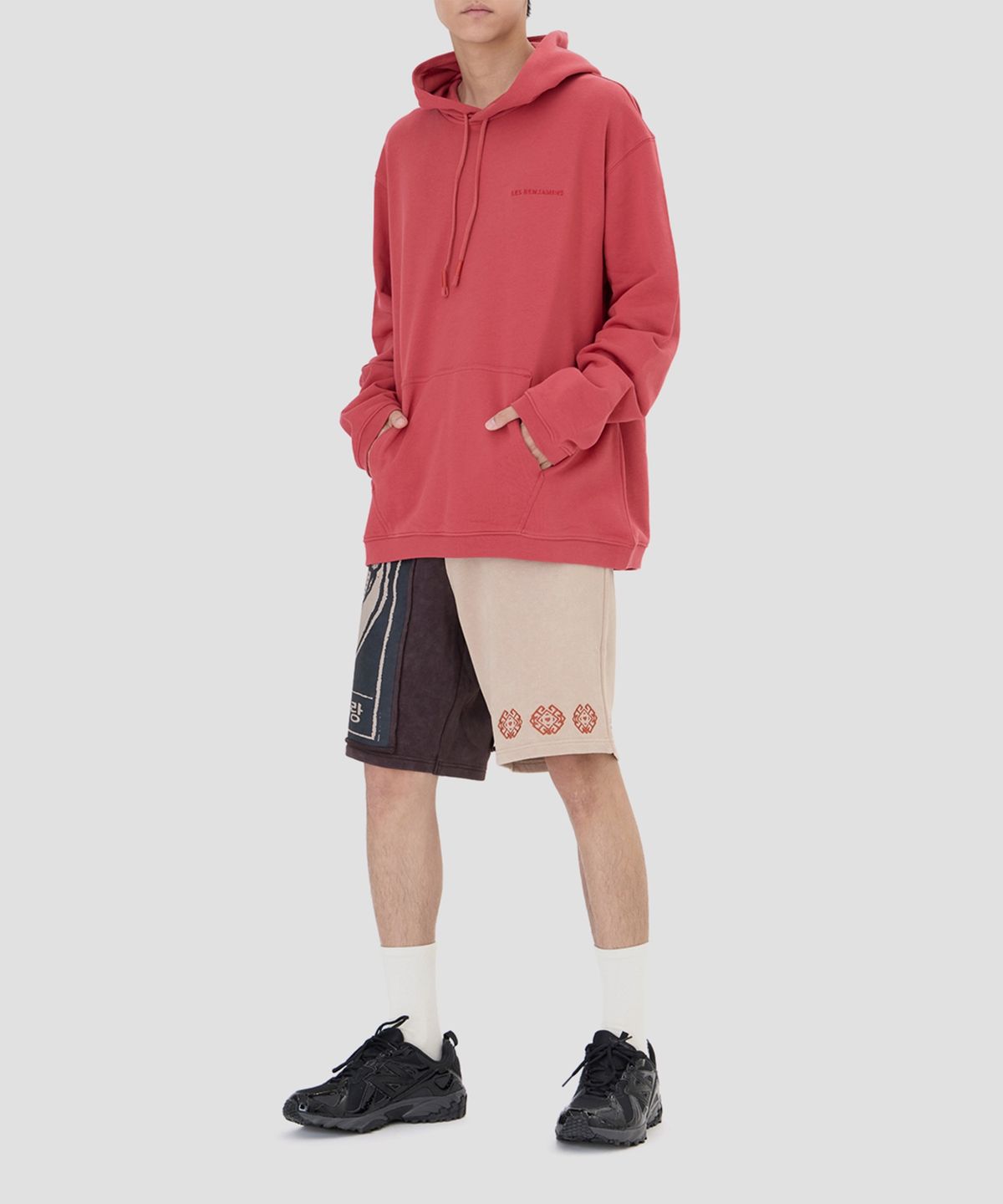 레 벤자민(LES BENJAMINS) (U) 후디 310 제스퍼 레드 HOODIE 310 JASPER RED