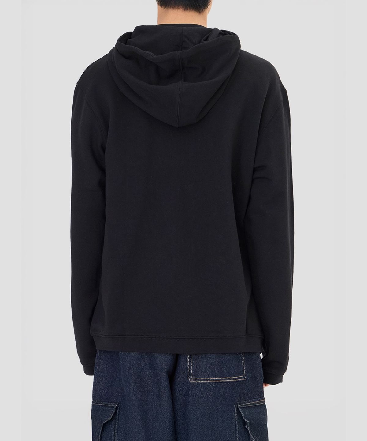 레 벤자민(LES BENJAMINS) (U) 지퍼 후디 307 블랙 ZIP HOODIE 307 BLACK