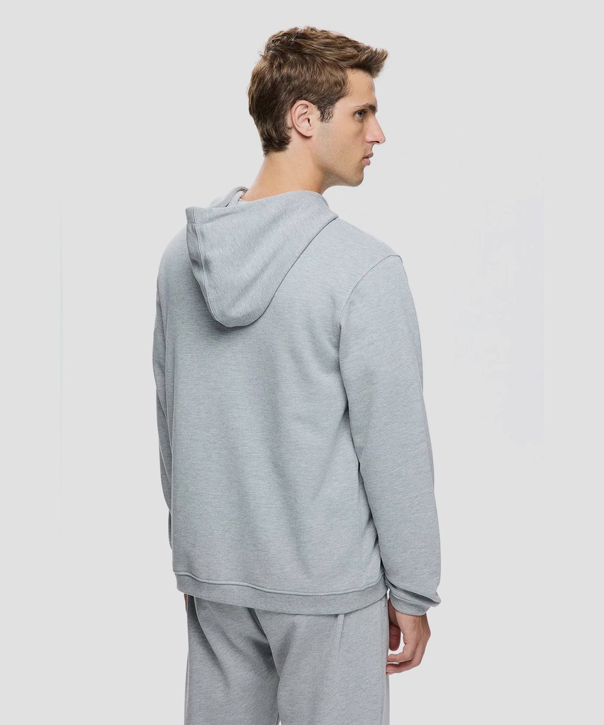 레 벤자민(LES BENJAMINS) (U) 지퍼 후디 308 그레이 멜란지 ZIP HOODIE 308 GREY MELANGE