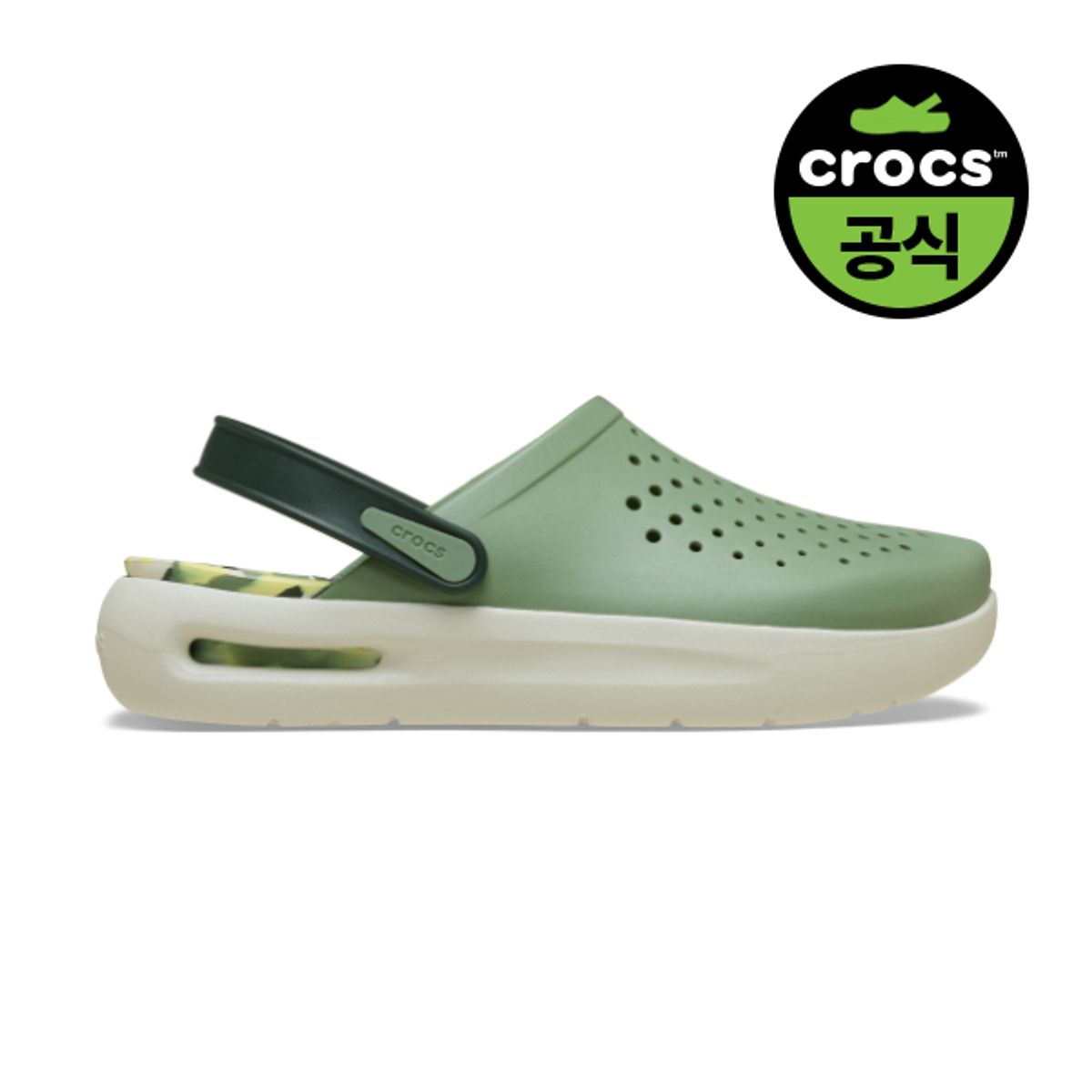 크록스(CROCS) 성인 인모션 마블 클로그 MOSS (25SUCL212043)