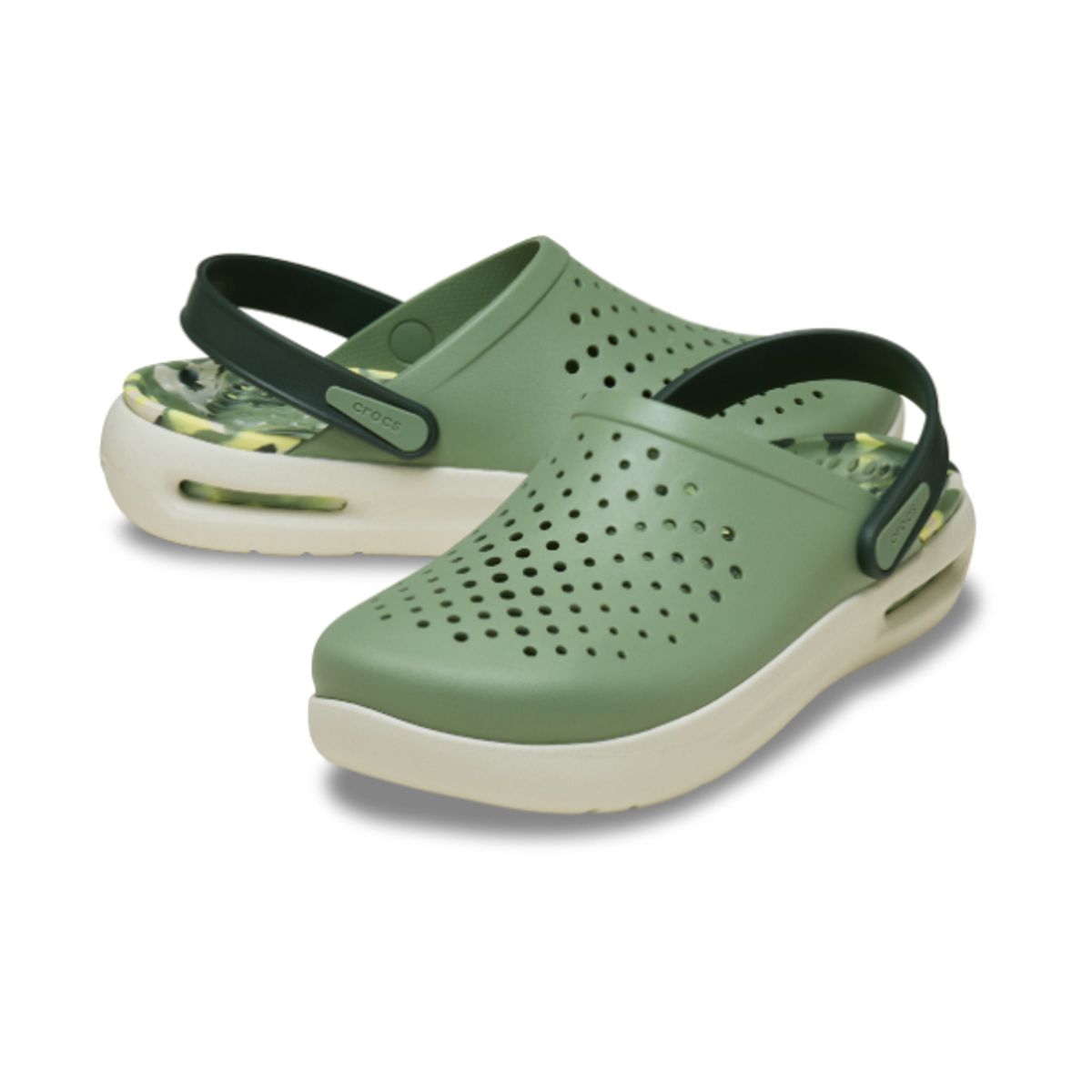 크록스(CROCS) 성인 인모션 마블 클로그 MOSS (25SUCL212043)