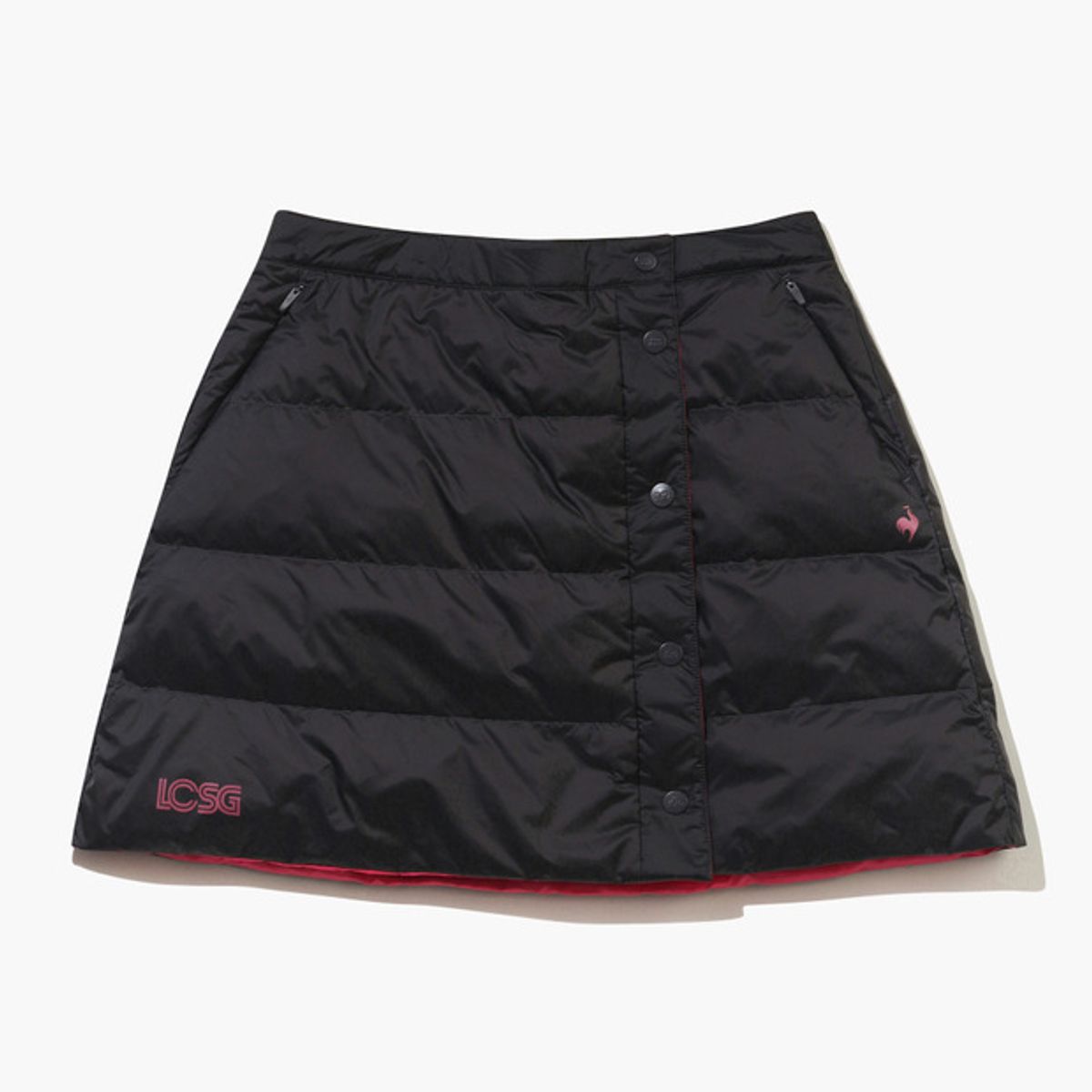 르꼬끄 골프(LECOQ GOLF) 여성 다운 리버서블 스커트 _STGY GQ422LSKO2