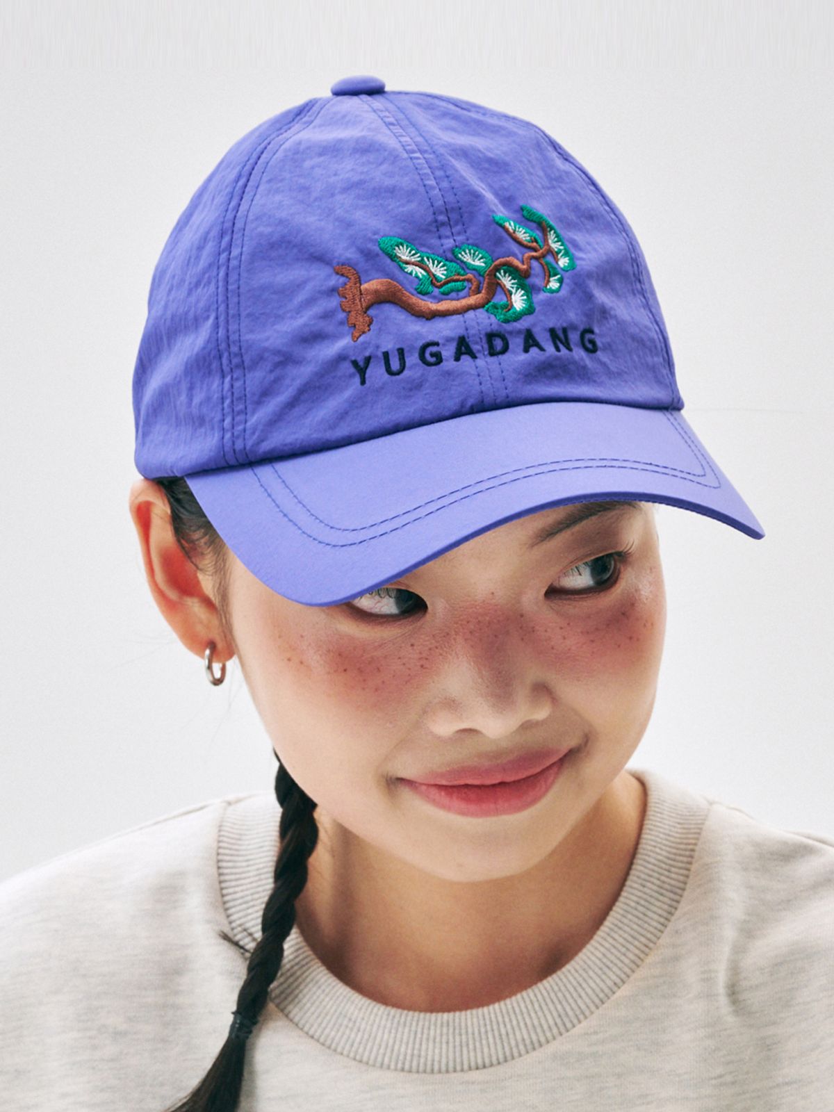 유가당(YUGADANG) 파인 볼캡_청보라