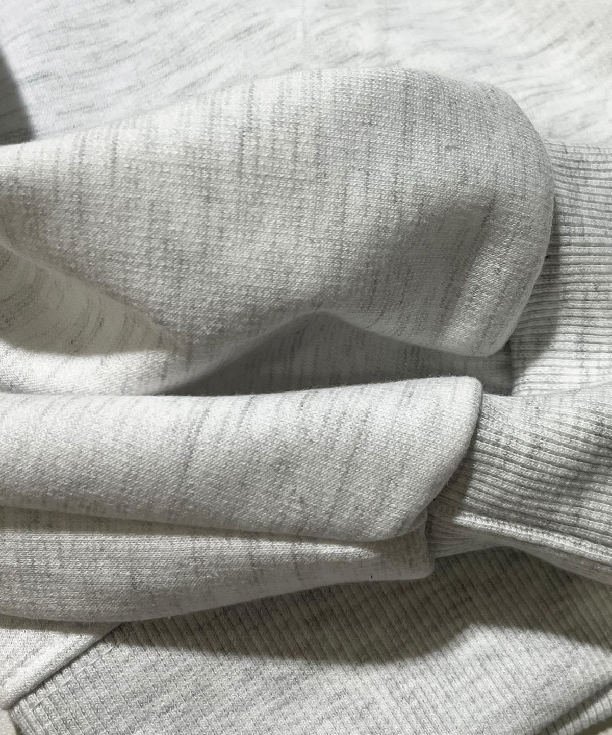 스케이터락(SK8ER ROCK) Striking Cross Sweat Hood Zip-Up ((white melange))
