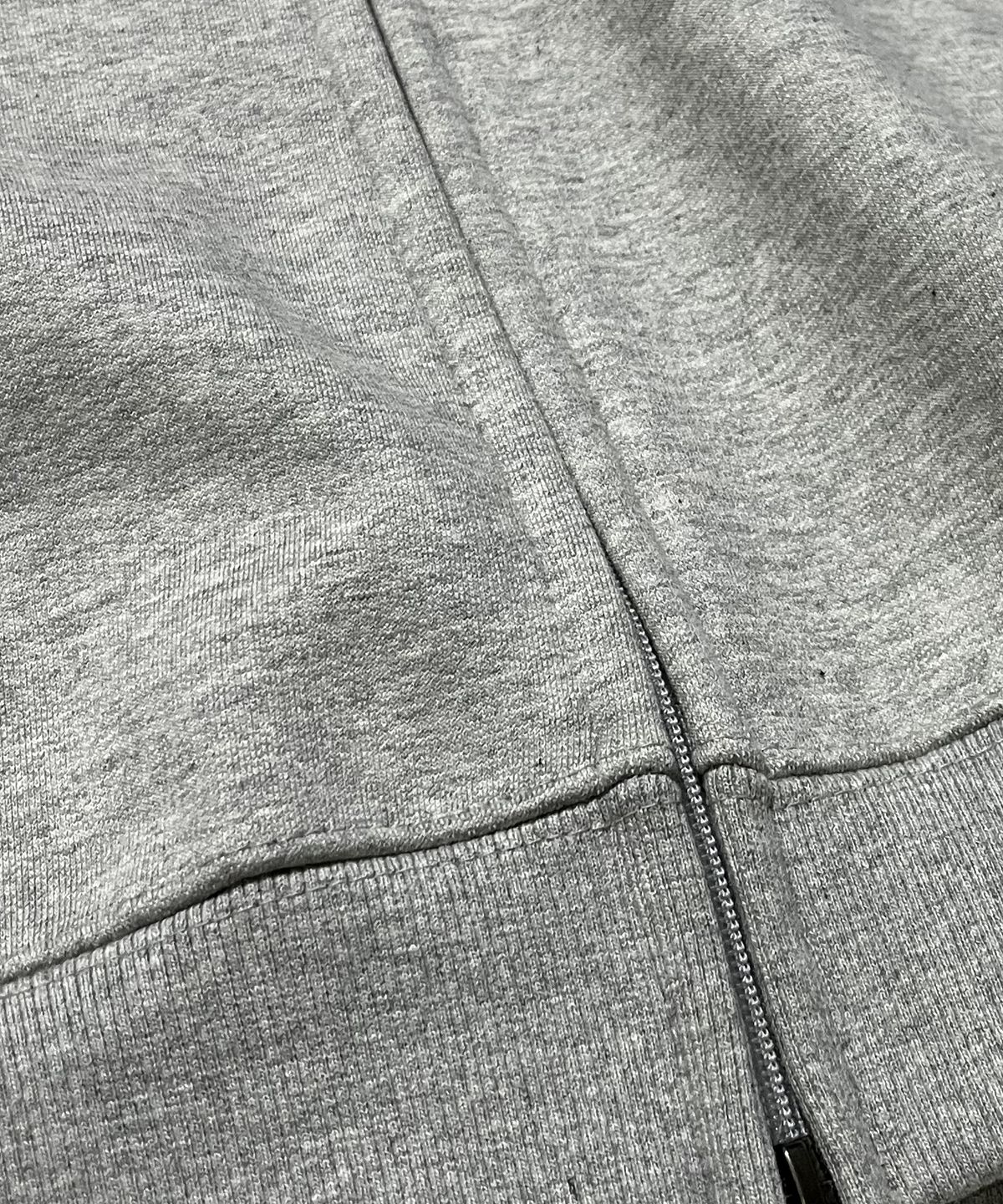 스케이터락(SK8ER ROCK) Striking Cross Sweat Hood Zip-Up ((melange gray))