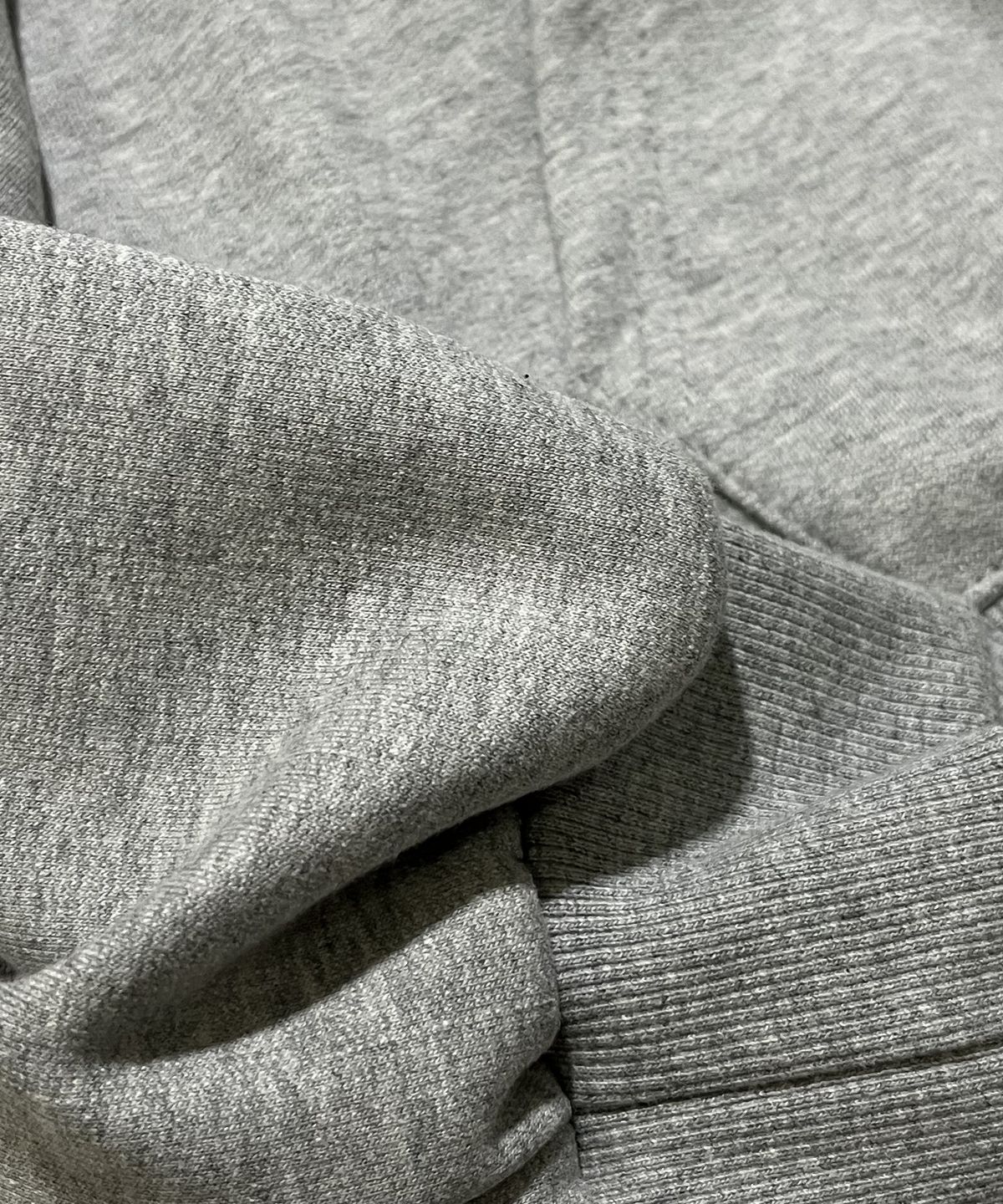 스케이터락(SK8ER ROCK) Striking Cross Sweat Hood Zip-Up ((melange gray))