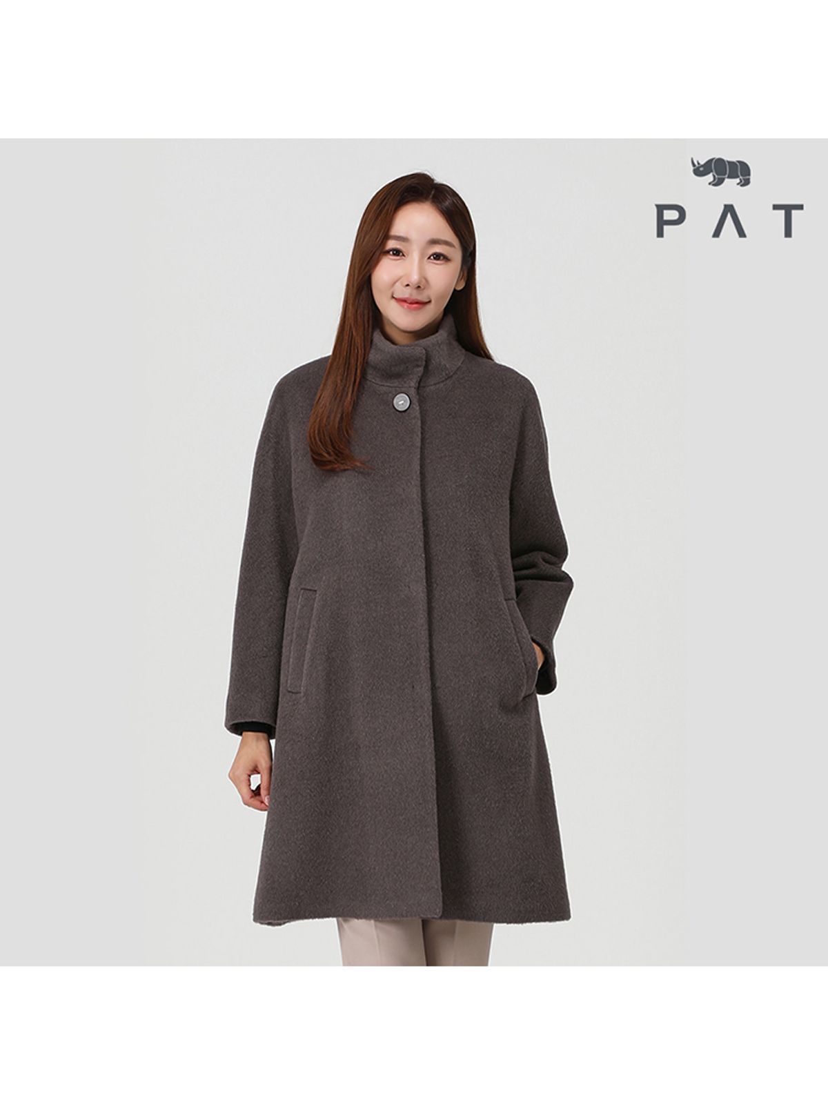 피에이티(PAT) 프리미엄 알파카 코트_1J81107